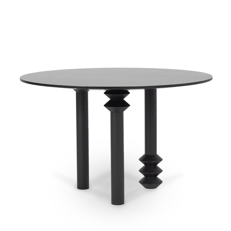 Runder Tisch CORNER aus Eiche