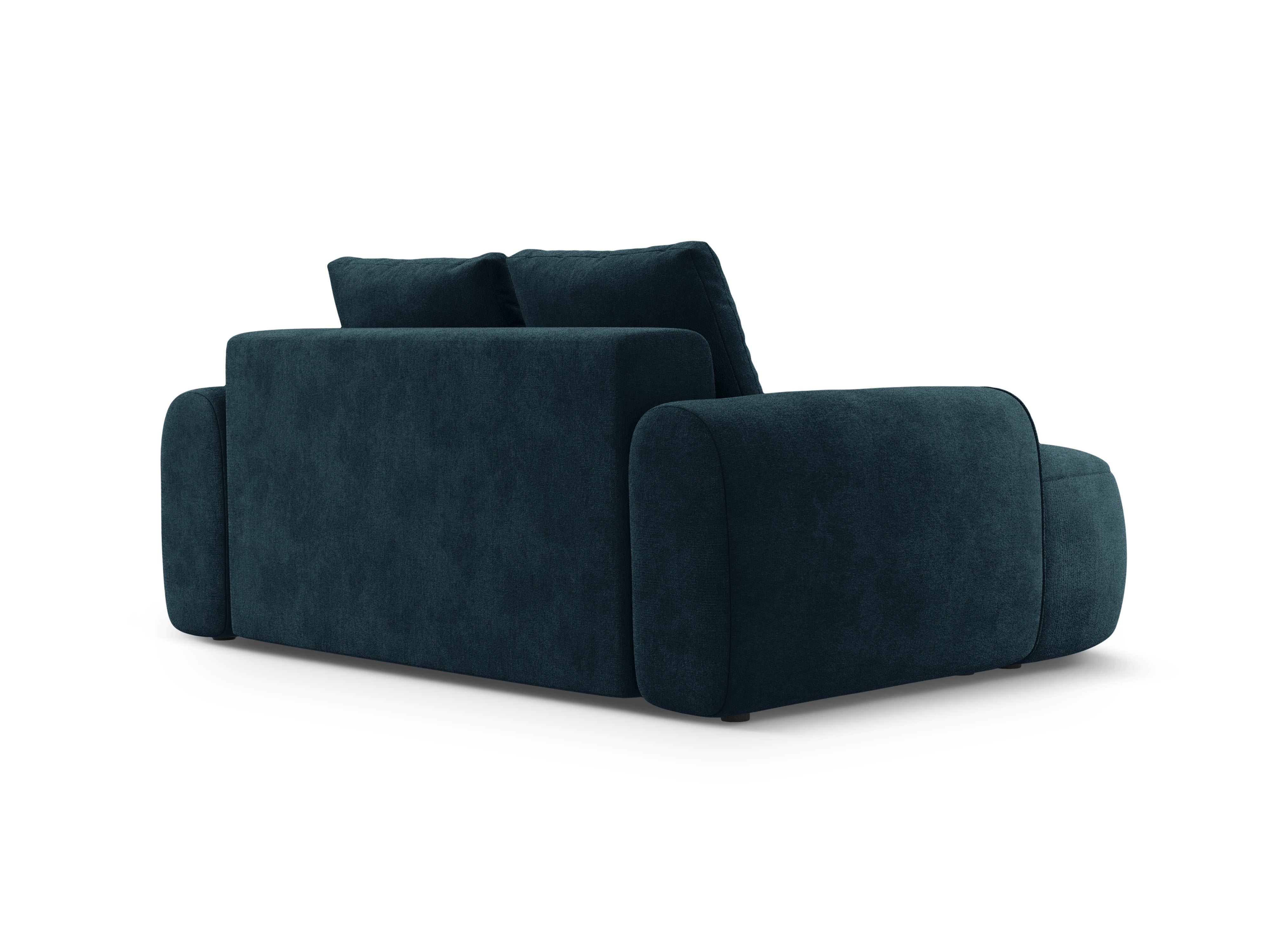 Sofa aus Samt 2-sitzig LINZ petrol