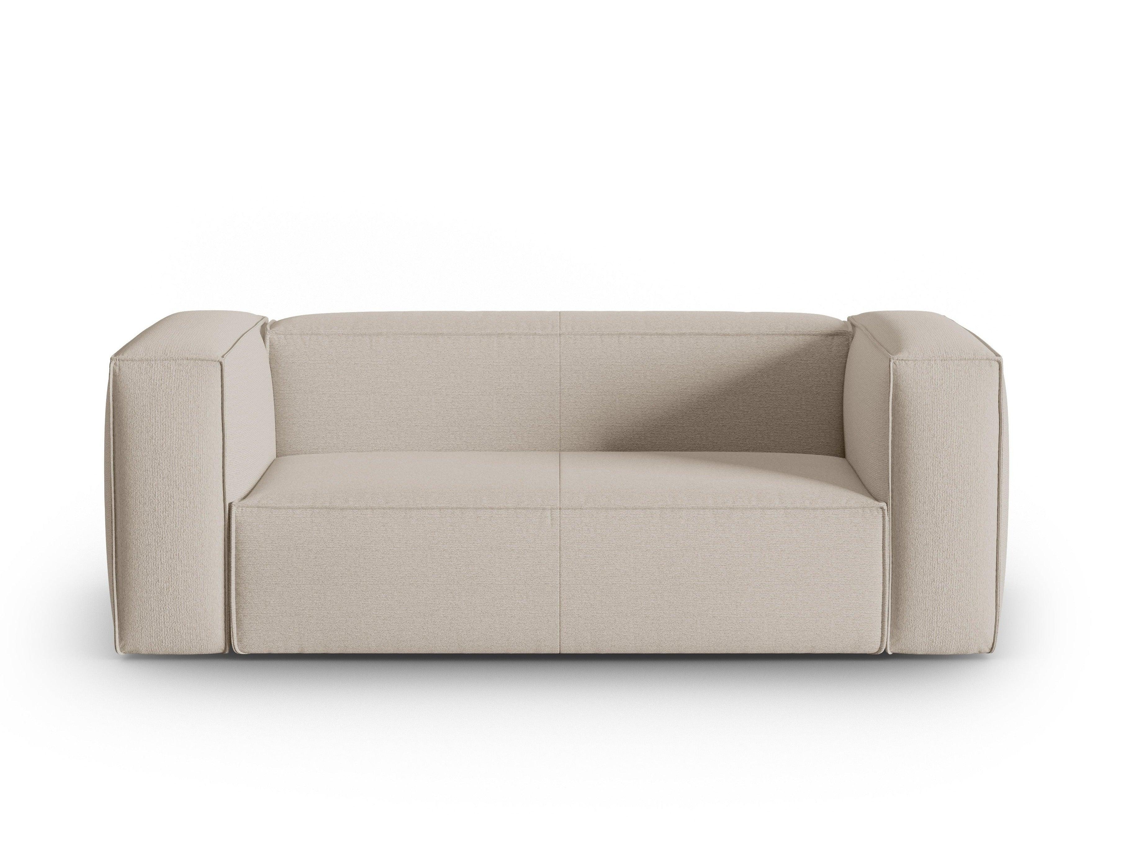 2-Sitzer-Sofa MACKAY beige Bouclé