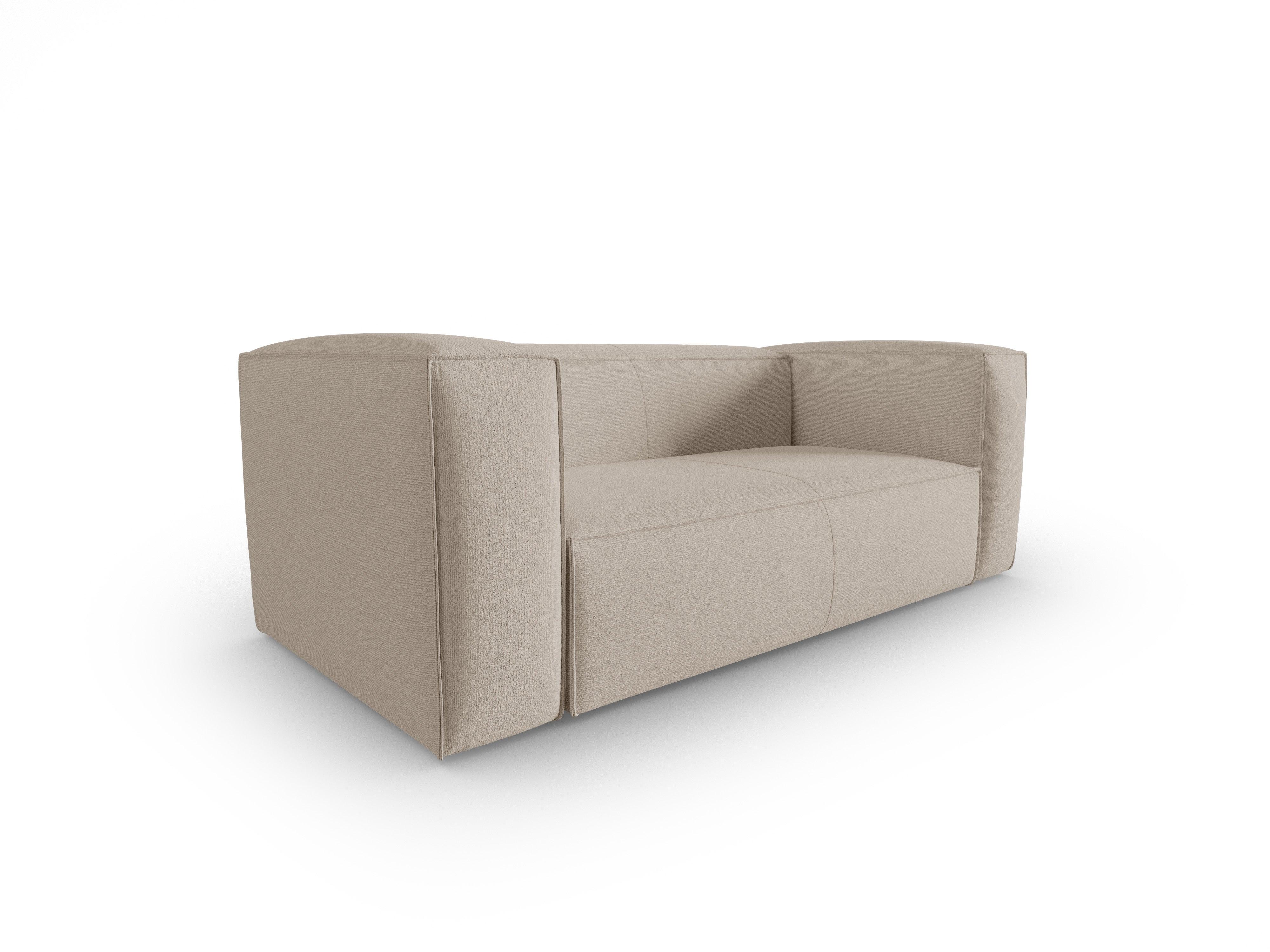 2-Sitzer-Sofa MACKAY beige Bouclé