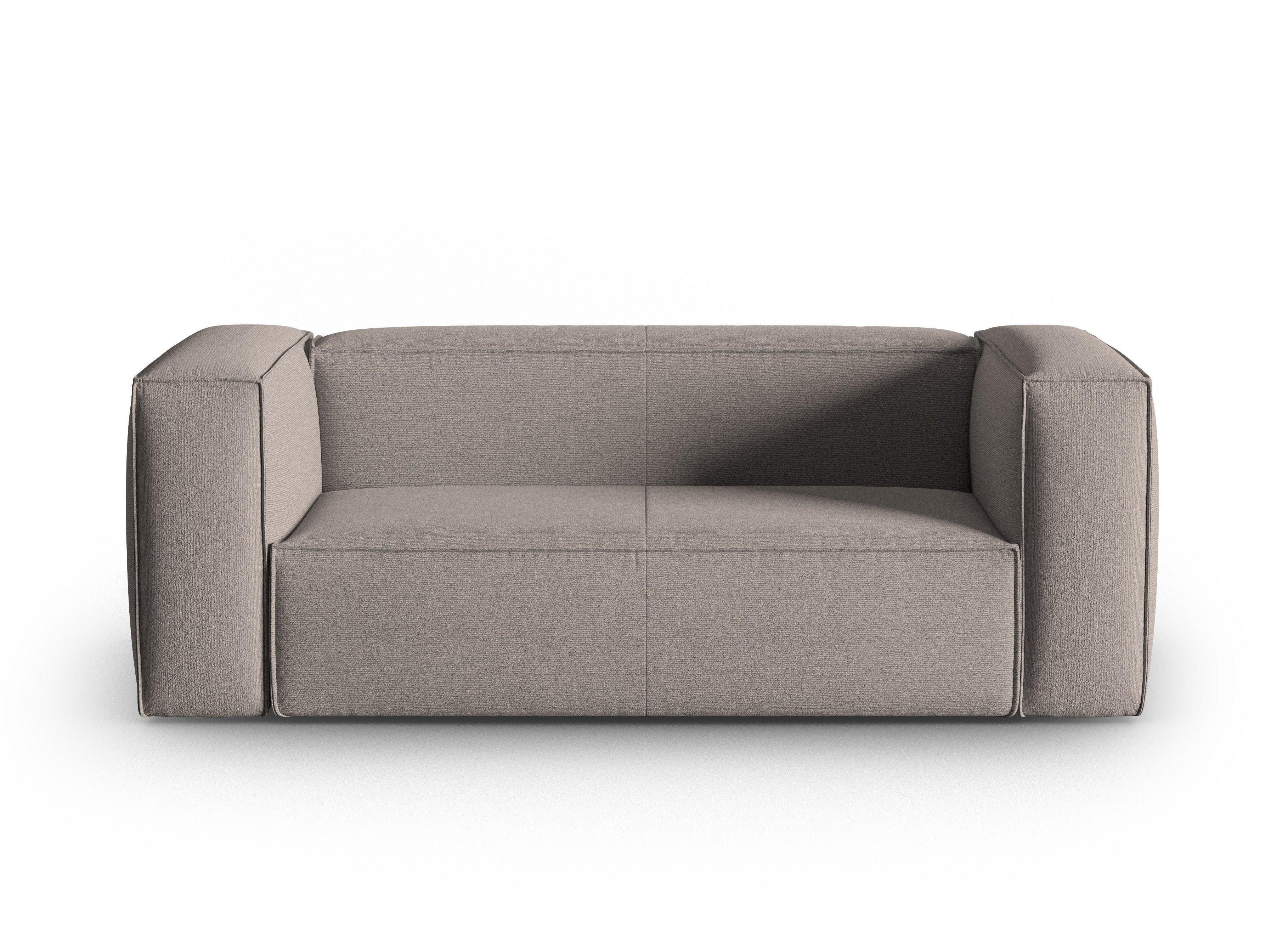 2-Sitzer-Sofa MACKAY Cappuccino Bouclé