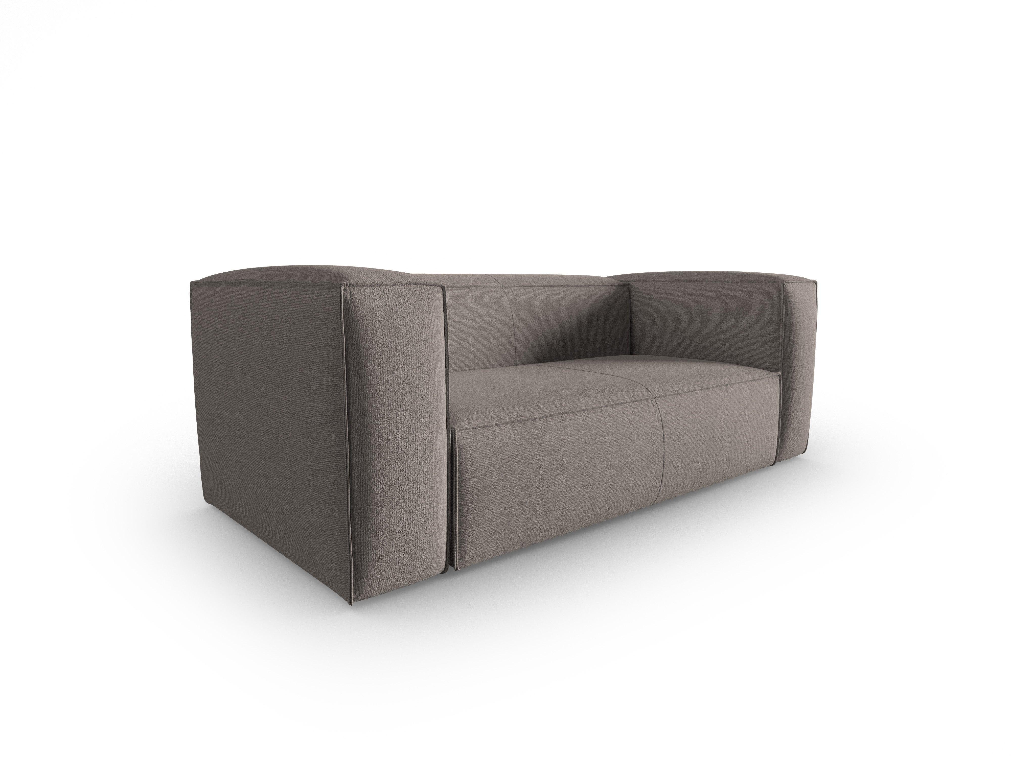 2-Sitzer-Sofa MACKAY Cappuccino Bouclé