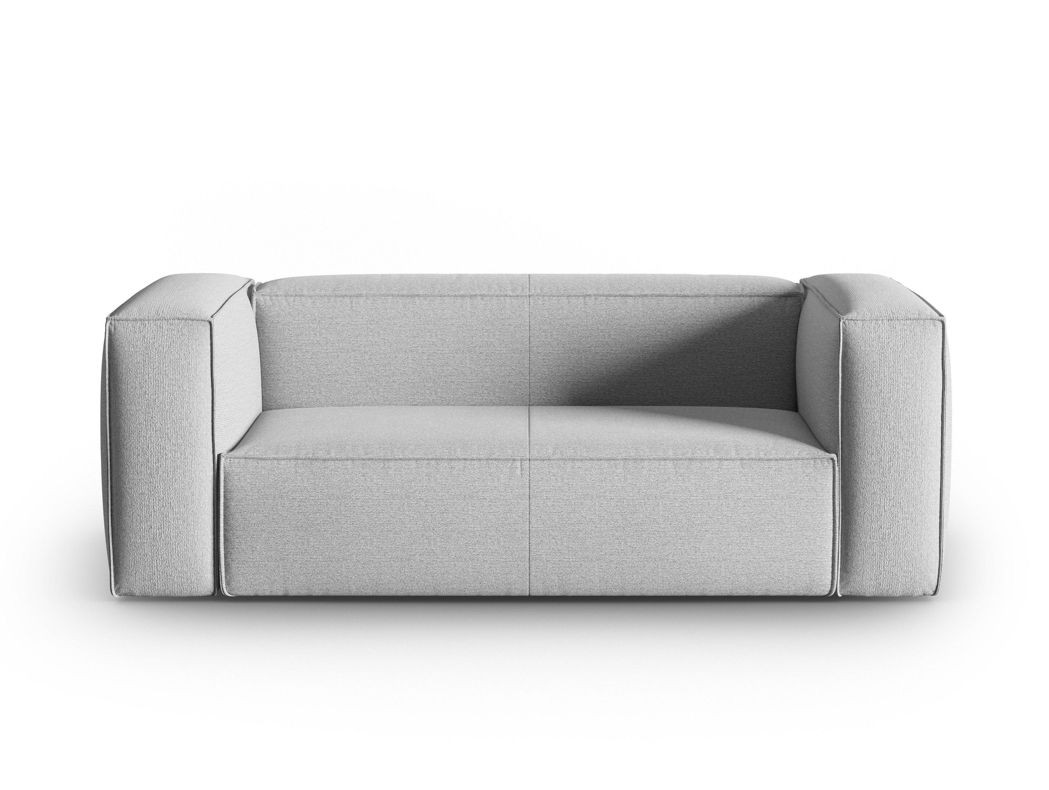 2-Sitzer-Sofa MACKAY grau Bouclé