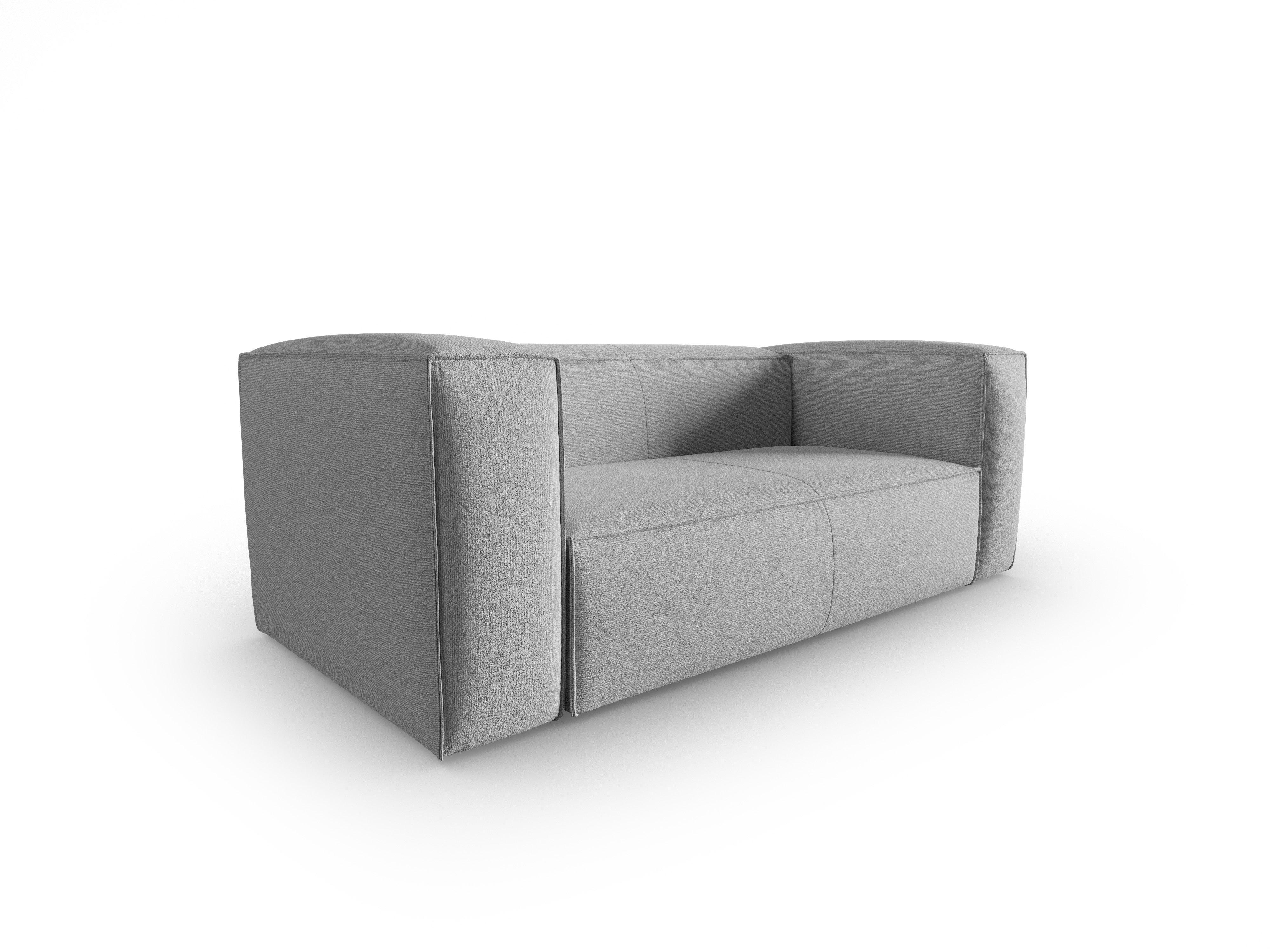 2-Sitzer-Sofa MACKAY grau Bouclé