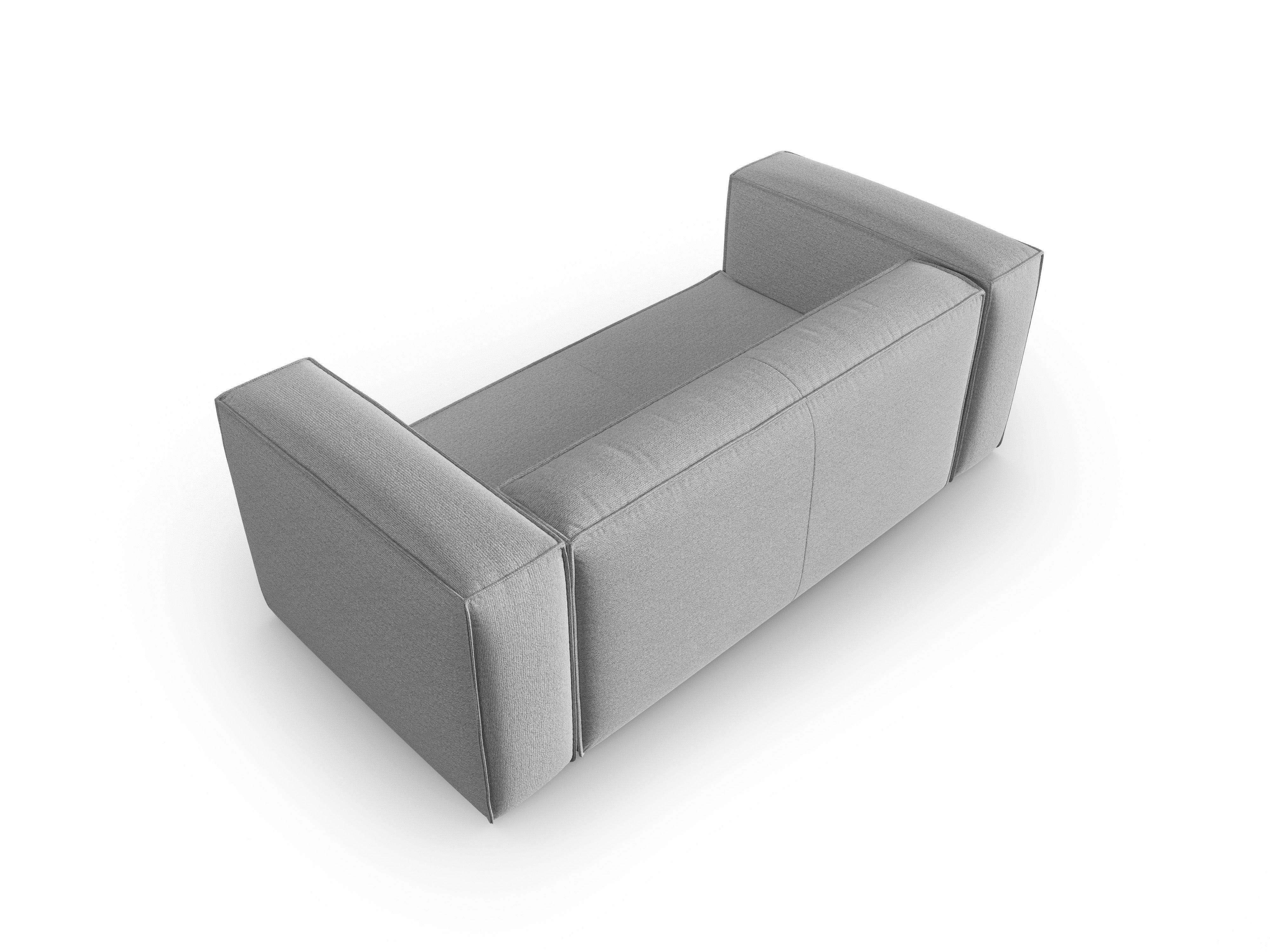 2-Sitzer-Sofa MACKAY grau Bouclé