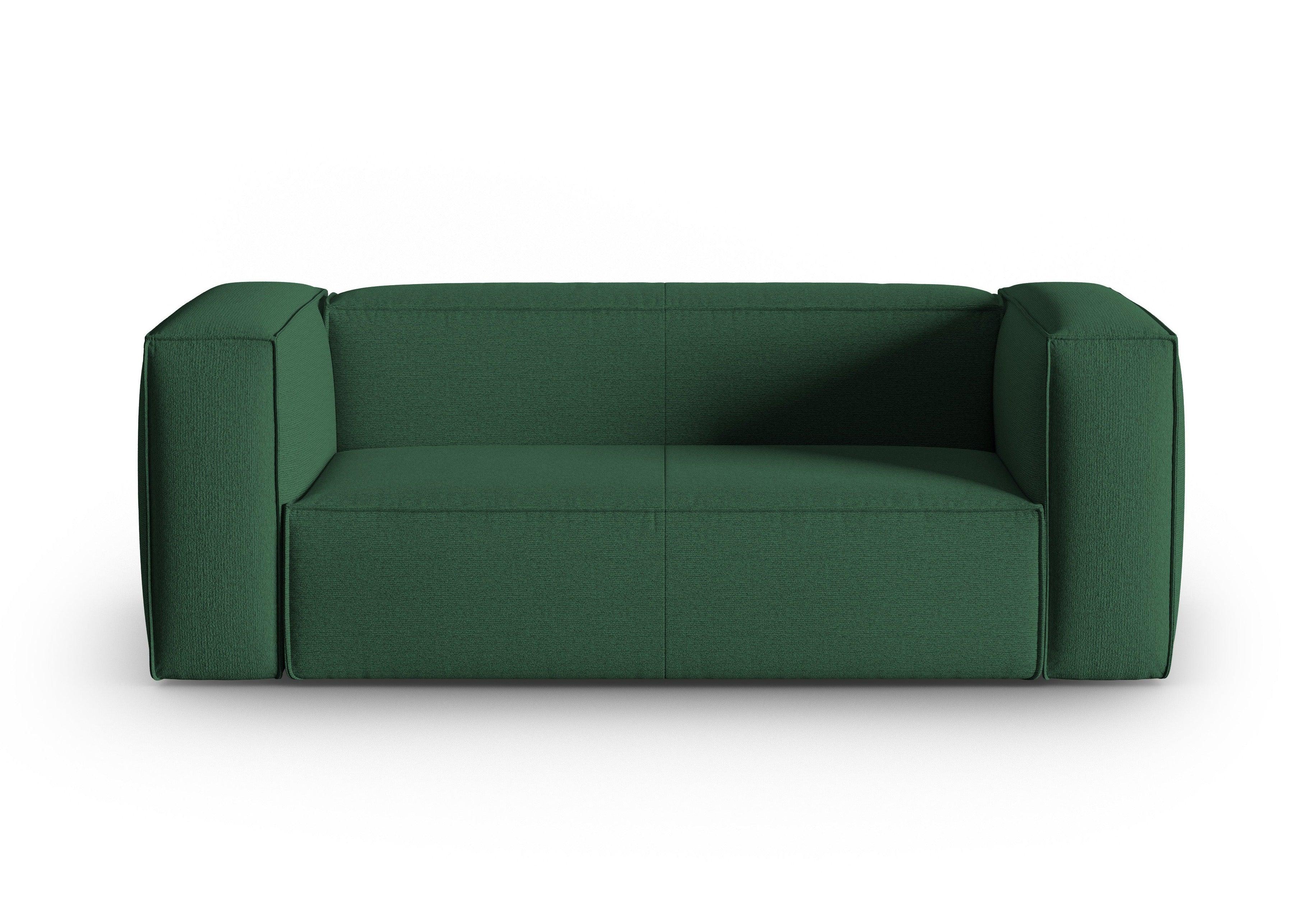 2-Sitzer-Sofa MACKAY grüner Bouclé