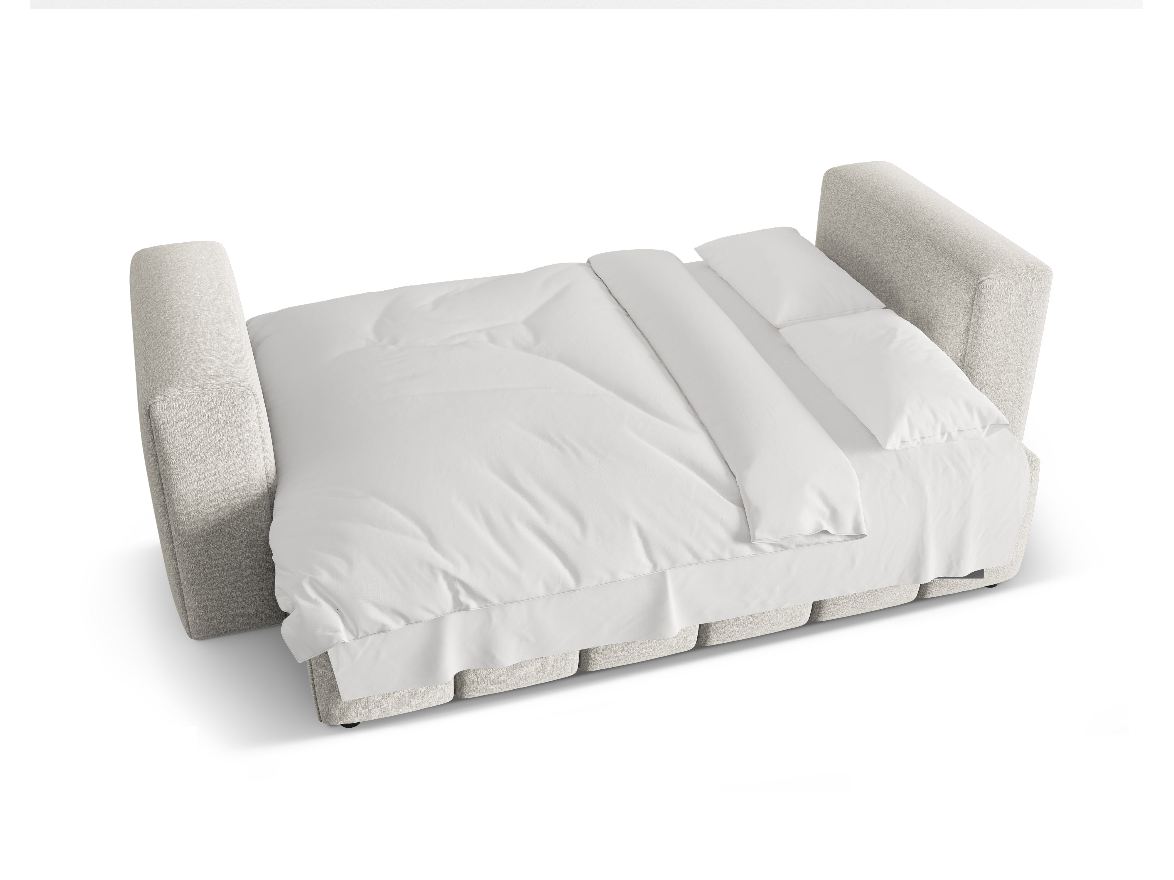 Sofa 3-osobowa z funkcją spania VERONA beżowy