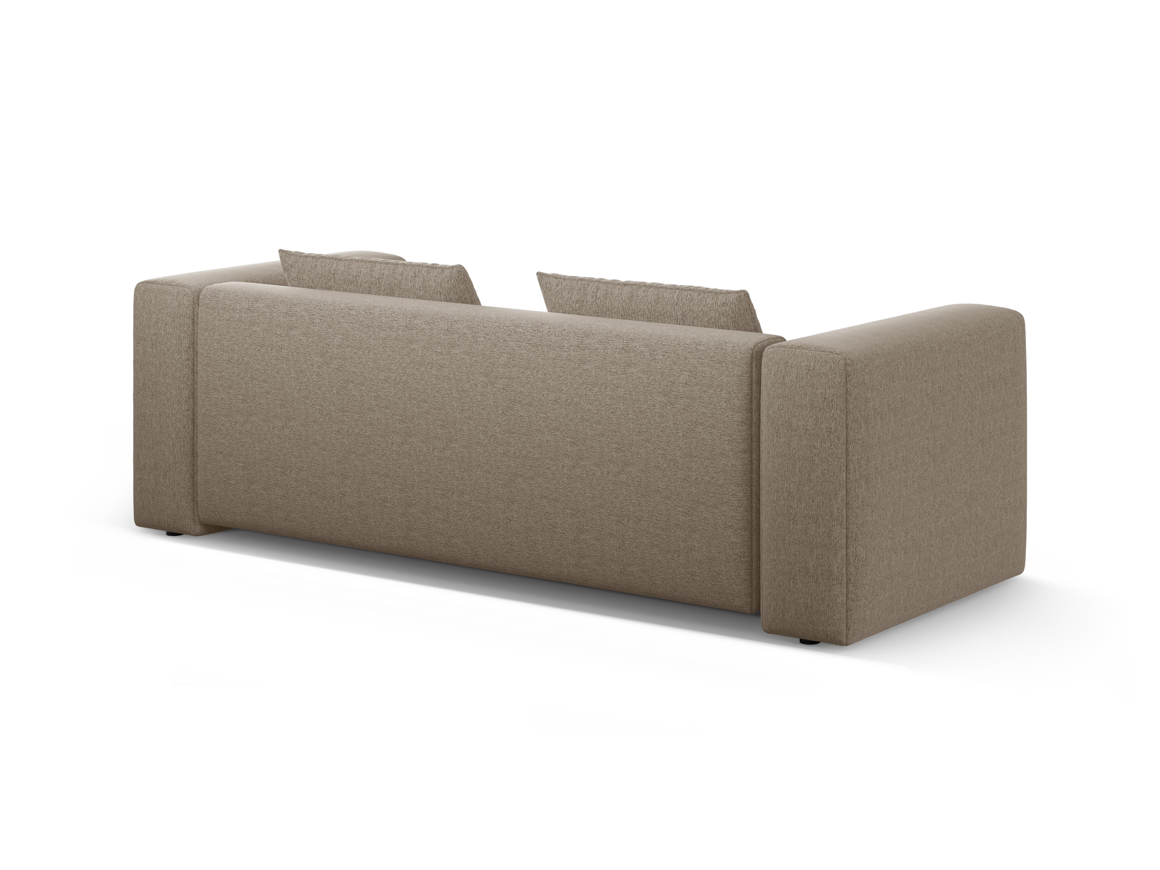 Sofa für 3 Personen mit Schlaffunktion VERONA sandfarben