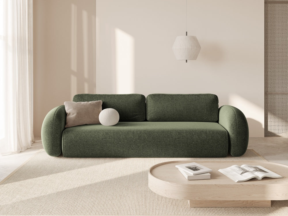 Schlafsofa 3-sitzig TONALE grün