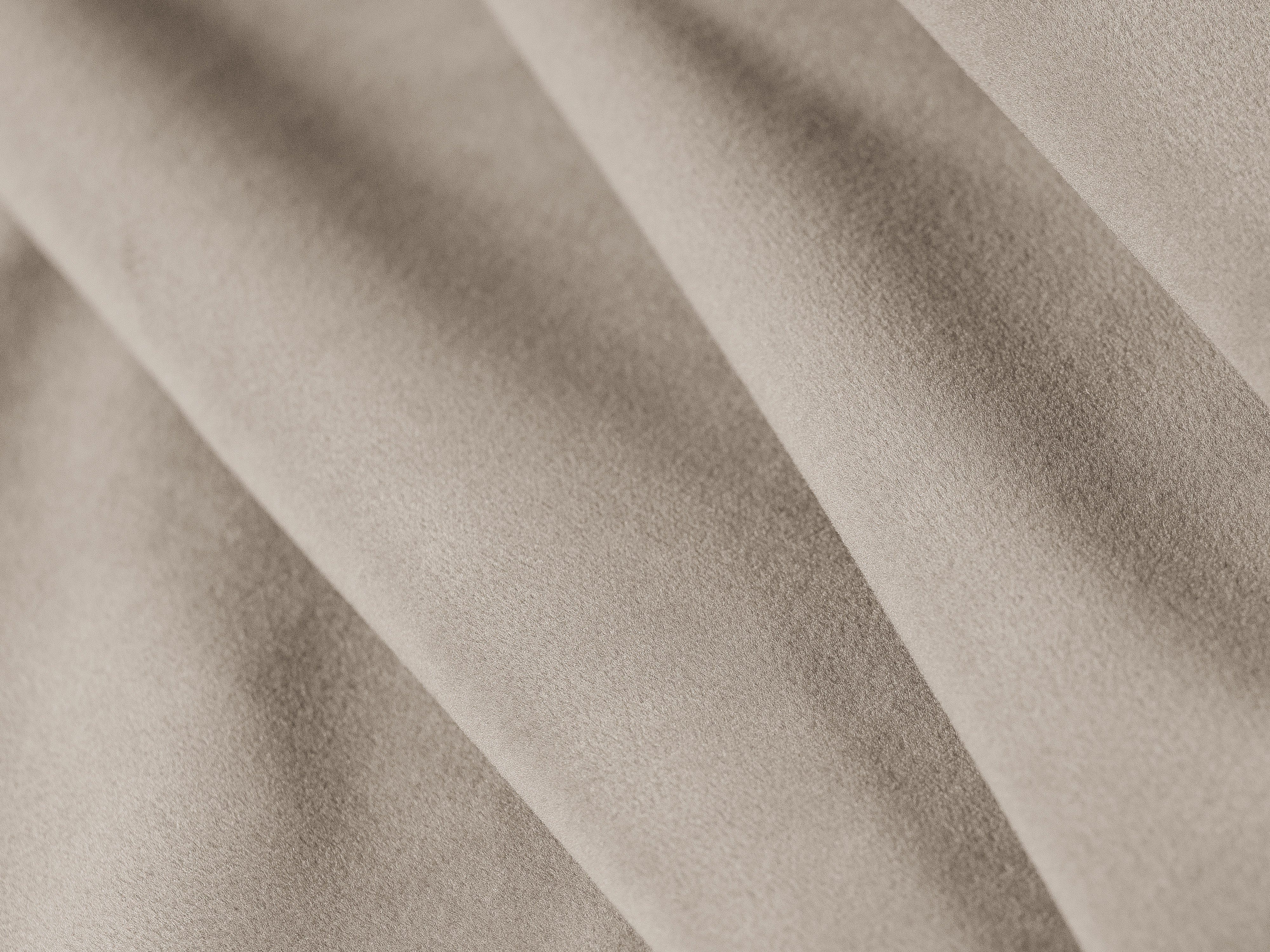 Sofa aus Samt für 3 Personen mit Schlaf-Funktion KEMI beige