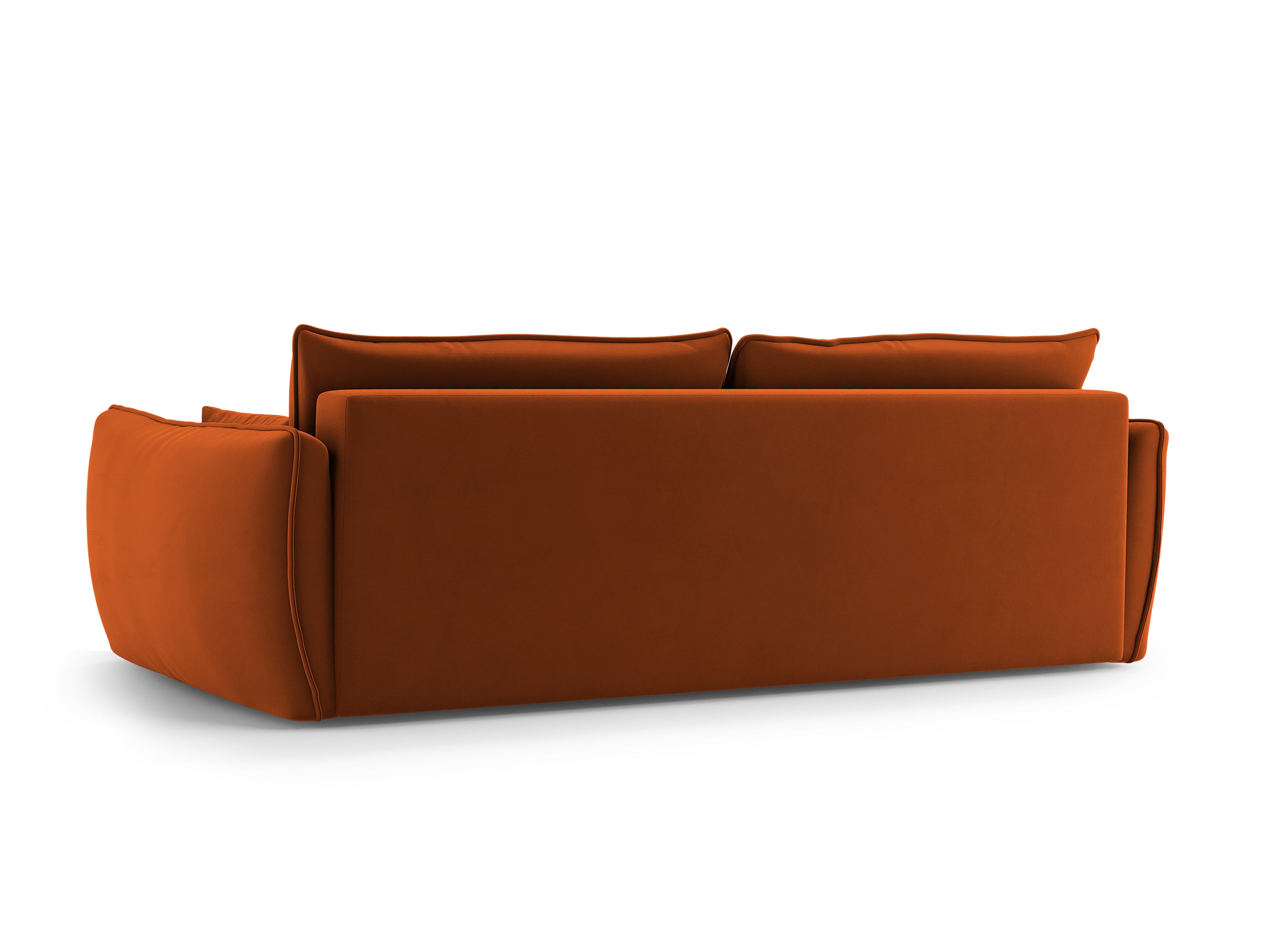 Velvet sofa with a sleeping function MATERA brick