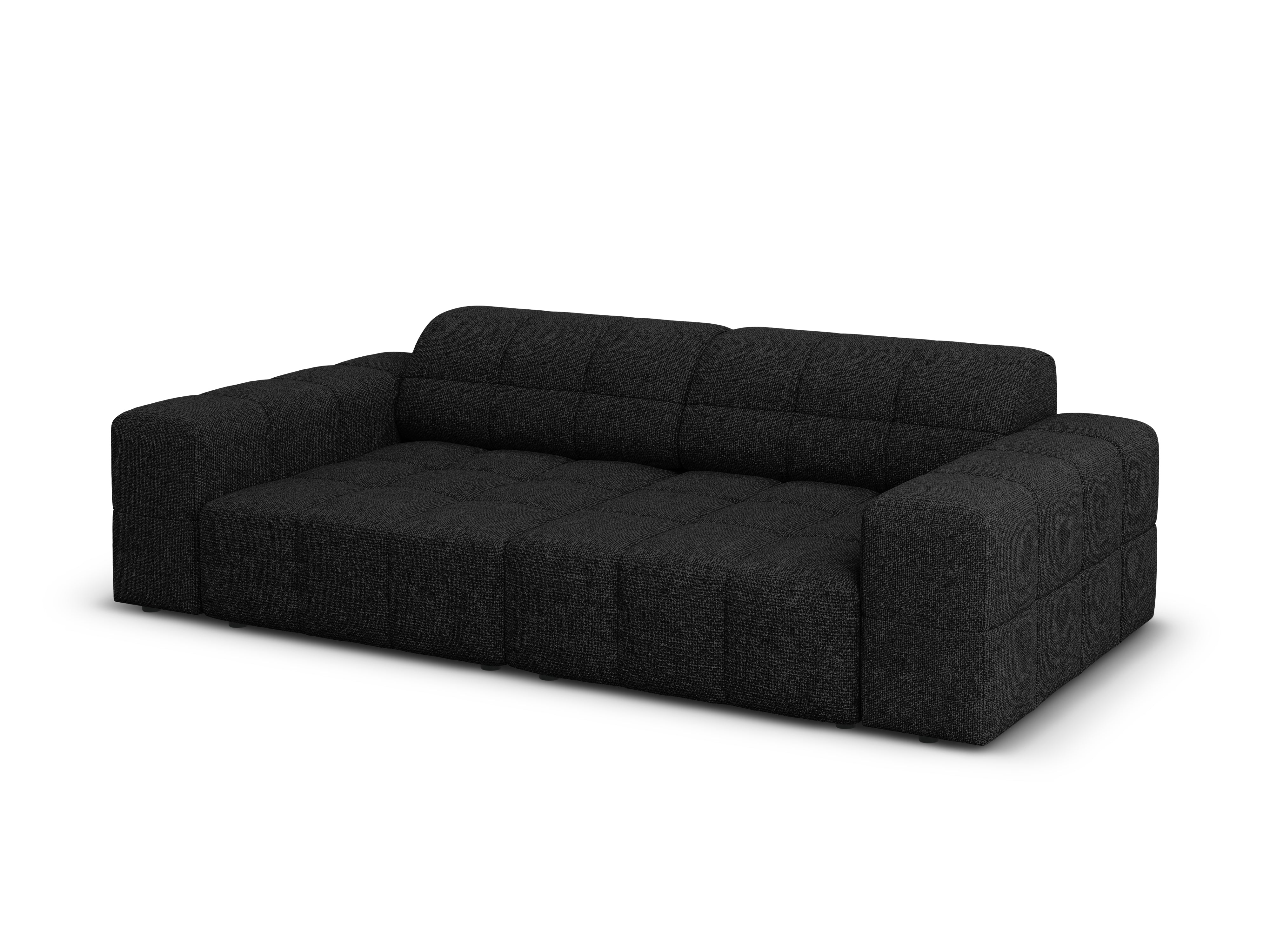 Chicago schwarzes Sofa schwarzes Sofa