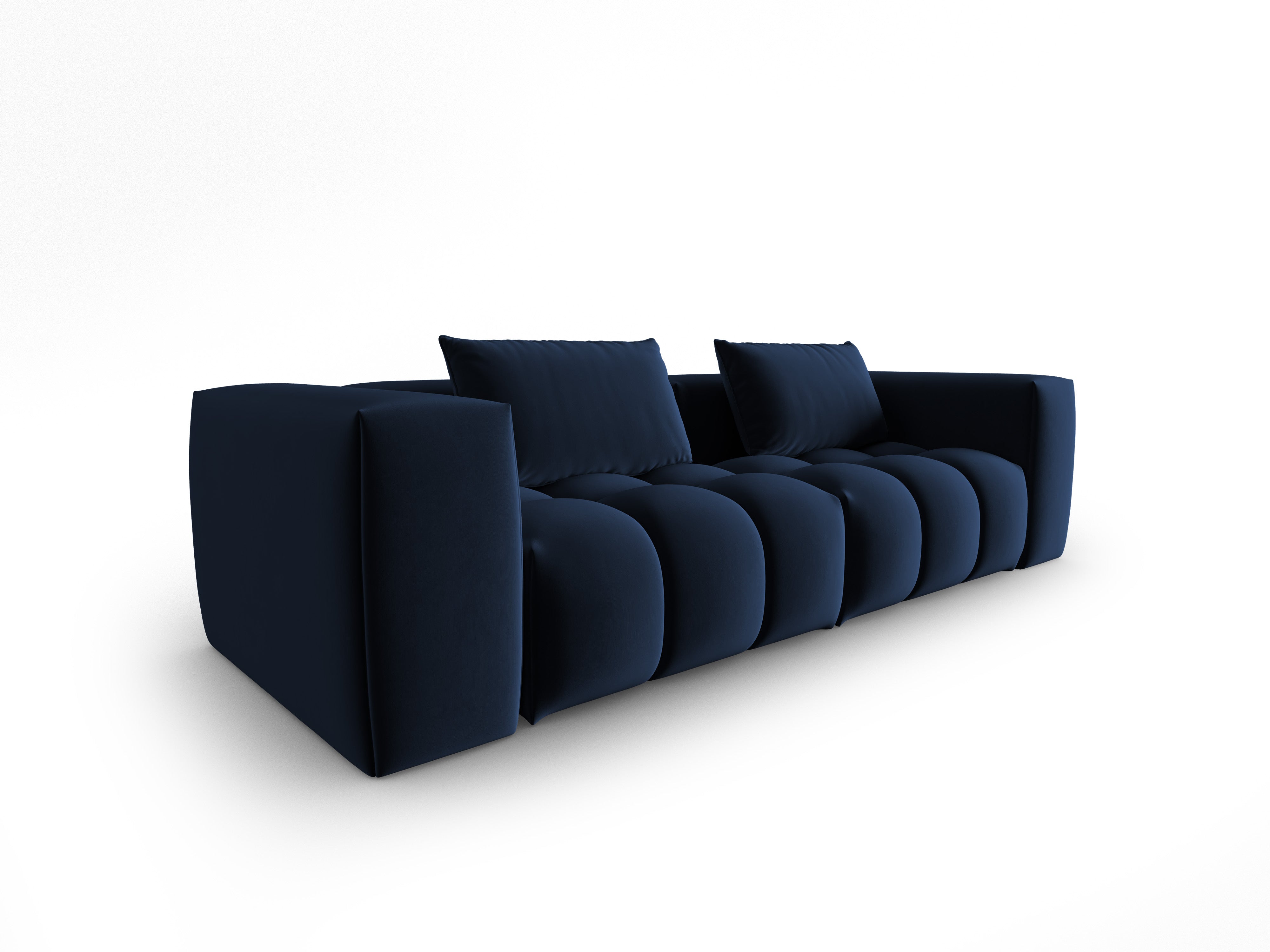 Velvet Sofa for 3 VERONA Royal Blue