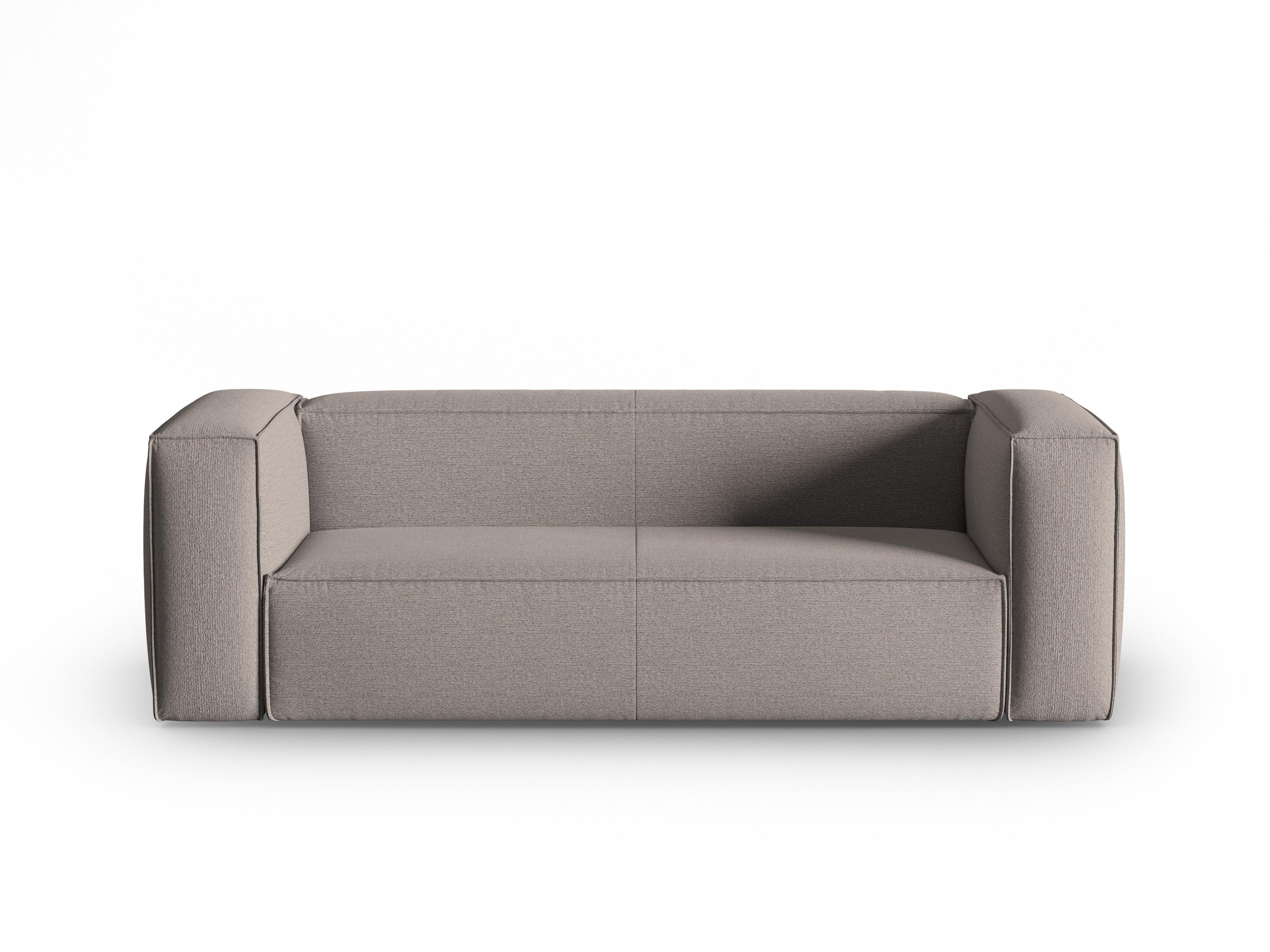 3-Sitzer-Sofa MACKAY Cappuccino Bouclé