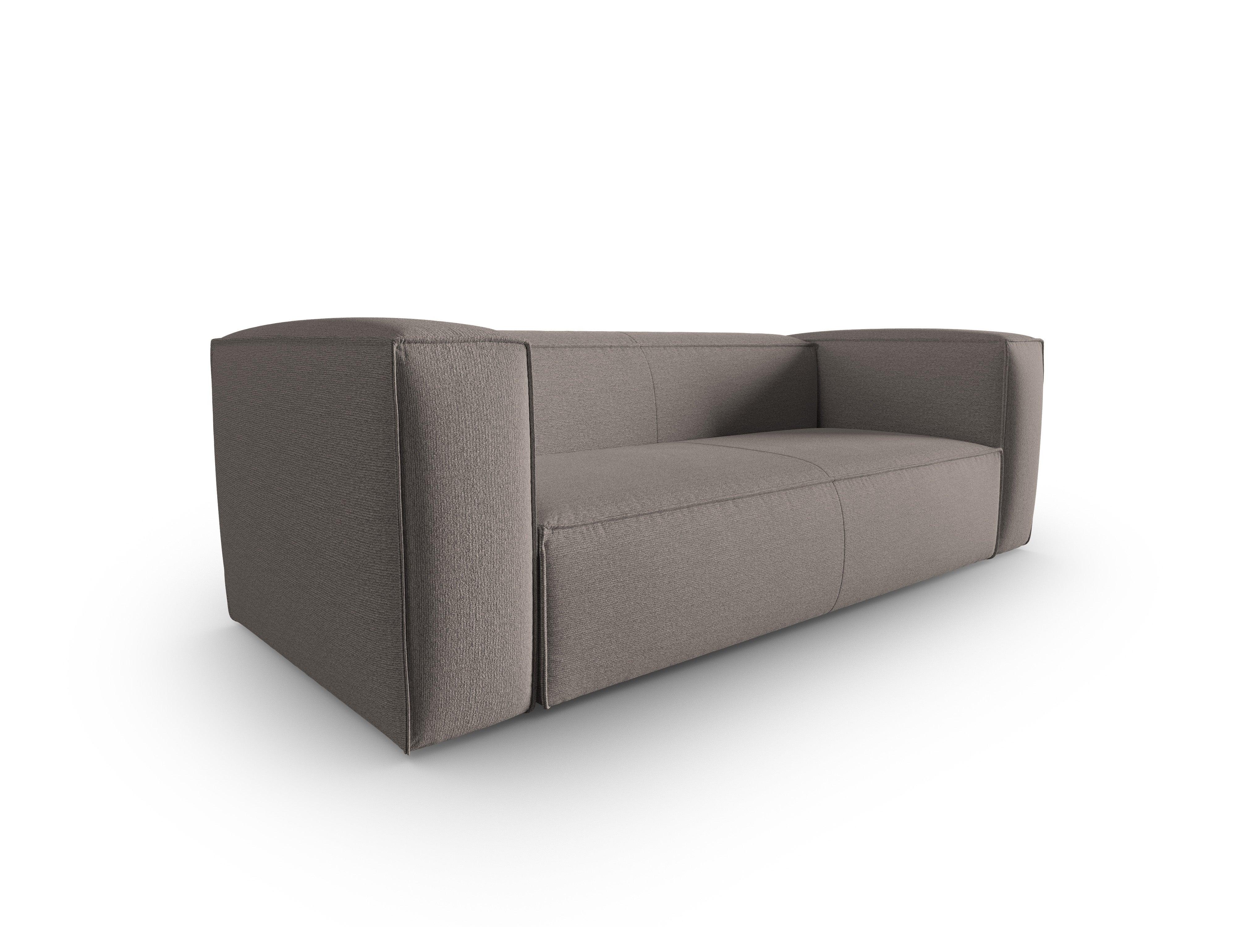 3-Sitzer-Sofa MACKAY Cappuccino Bouclé