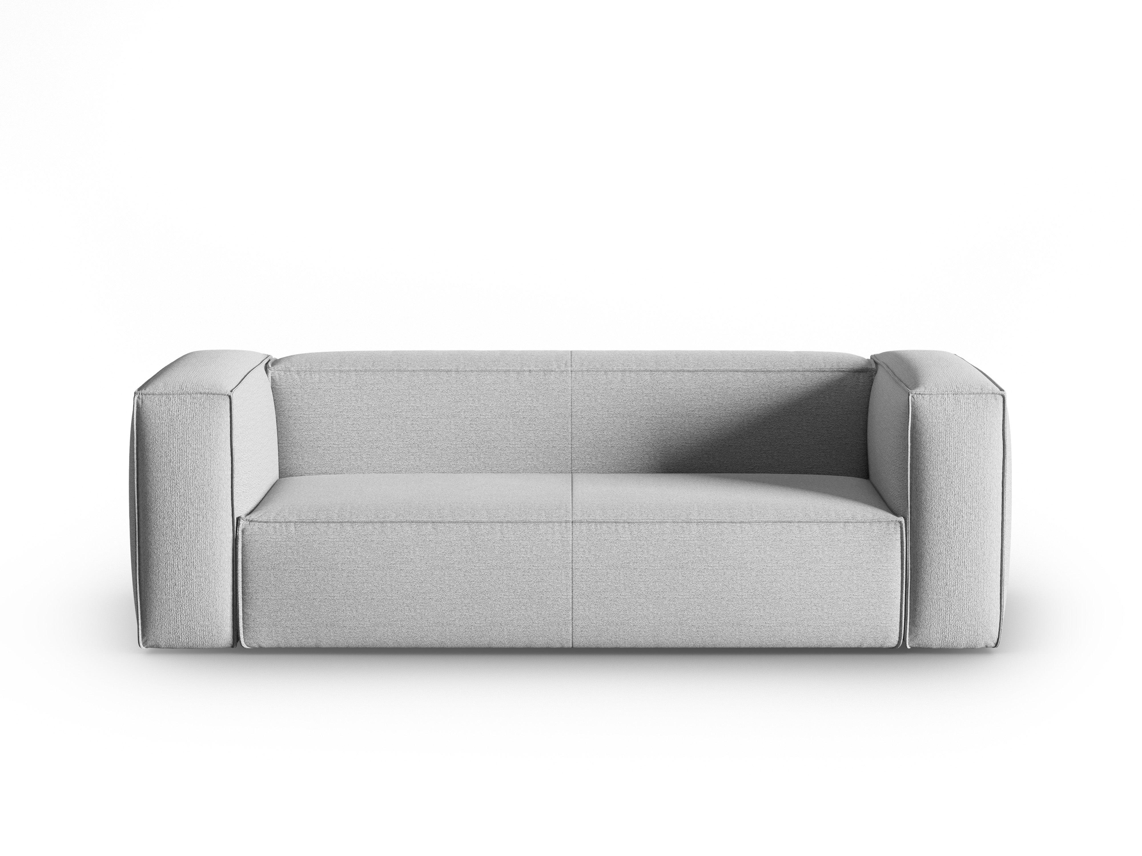 3-Sitzer-Sofa MACKAY grau Bouclé