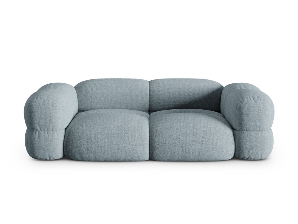 Sofa 3-Sitzer LORETTO pastellblau