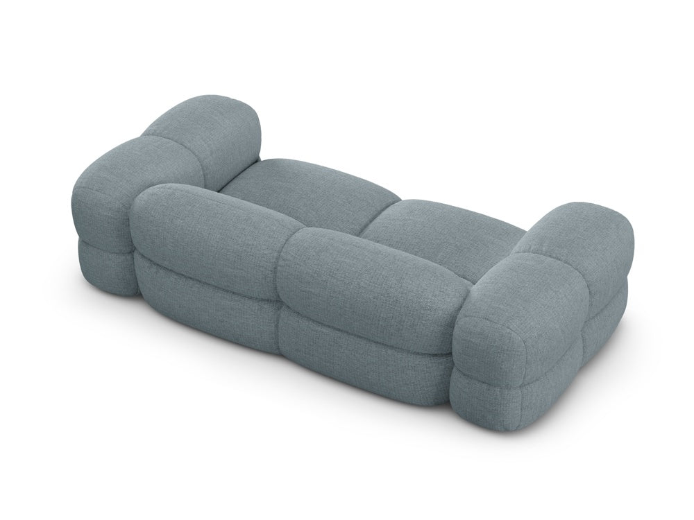 Sofa 3-Sitzer LORETTO pastellblau