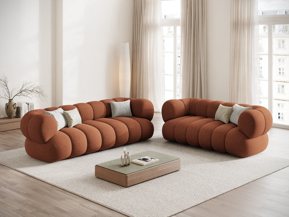 Sofa 3-Sitzer KOGE ziegelrot