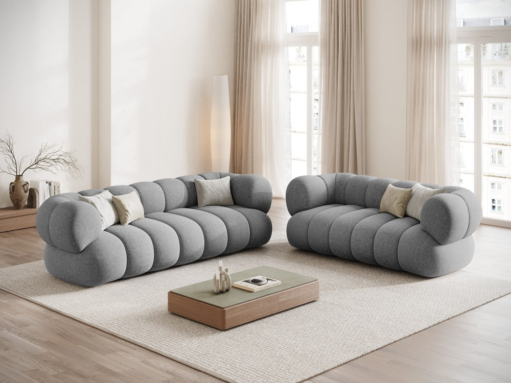 Sofa 3-Sitzer KOGE hellgrau