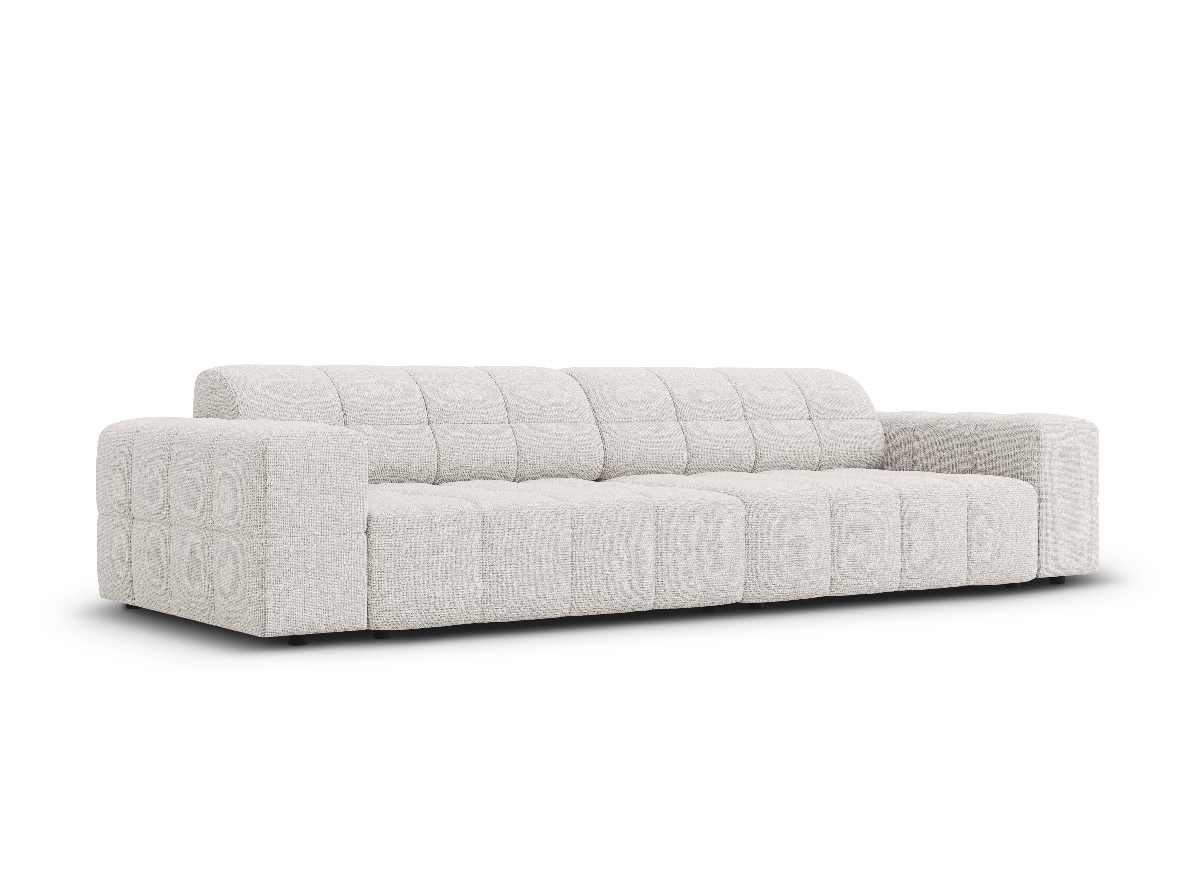 4-Personen-Sofa Chicago Hellgrau Szenil