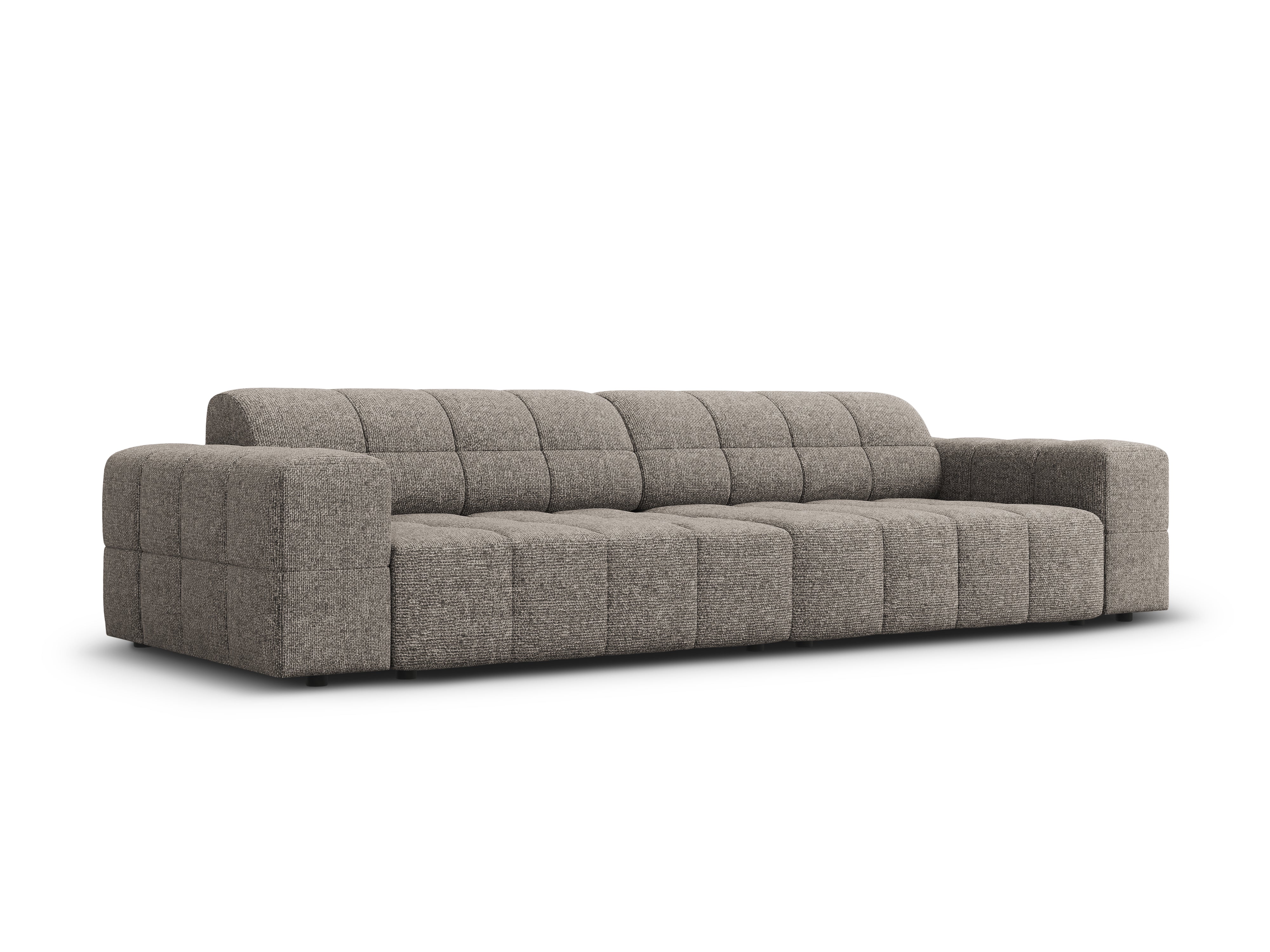 Chicago Grey 4-Person-Sofa