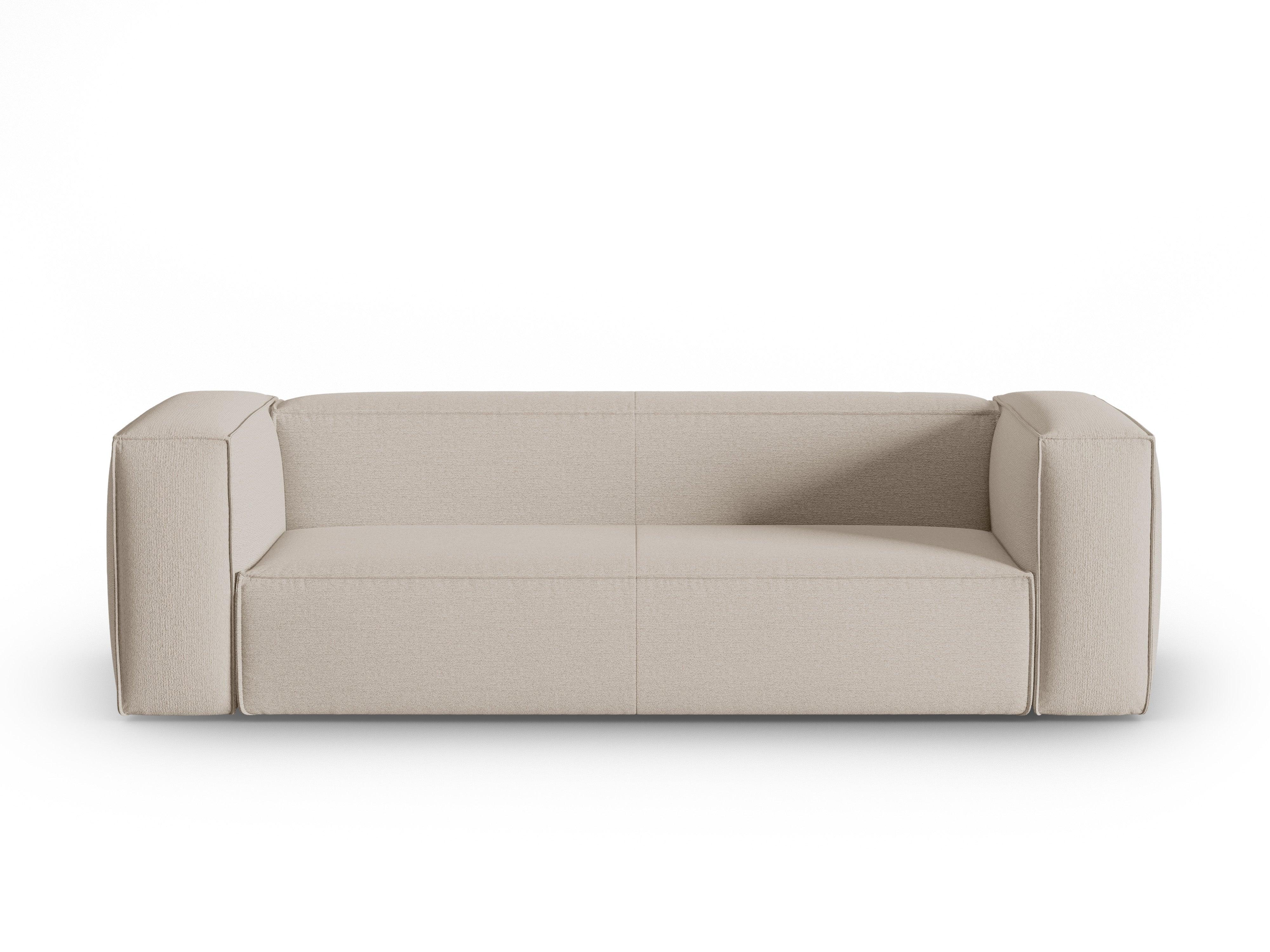 4-Sitzer-Sofa MACKAY beige Bouclé