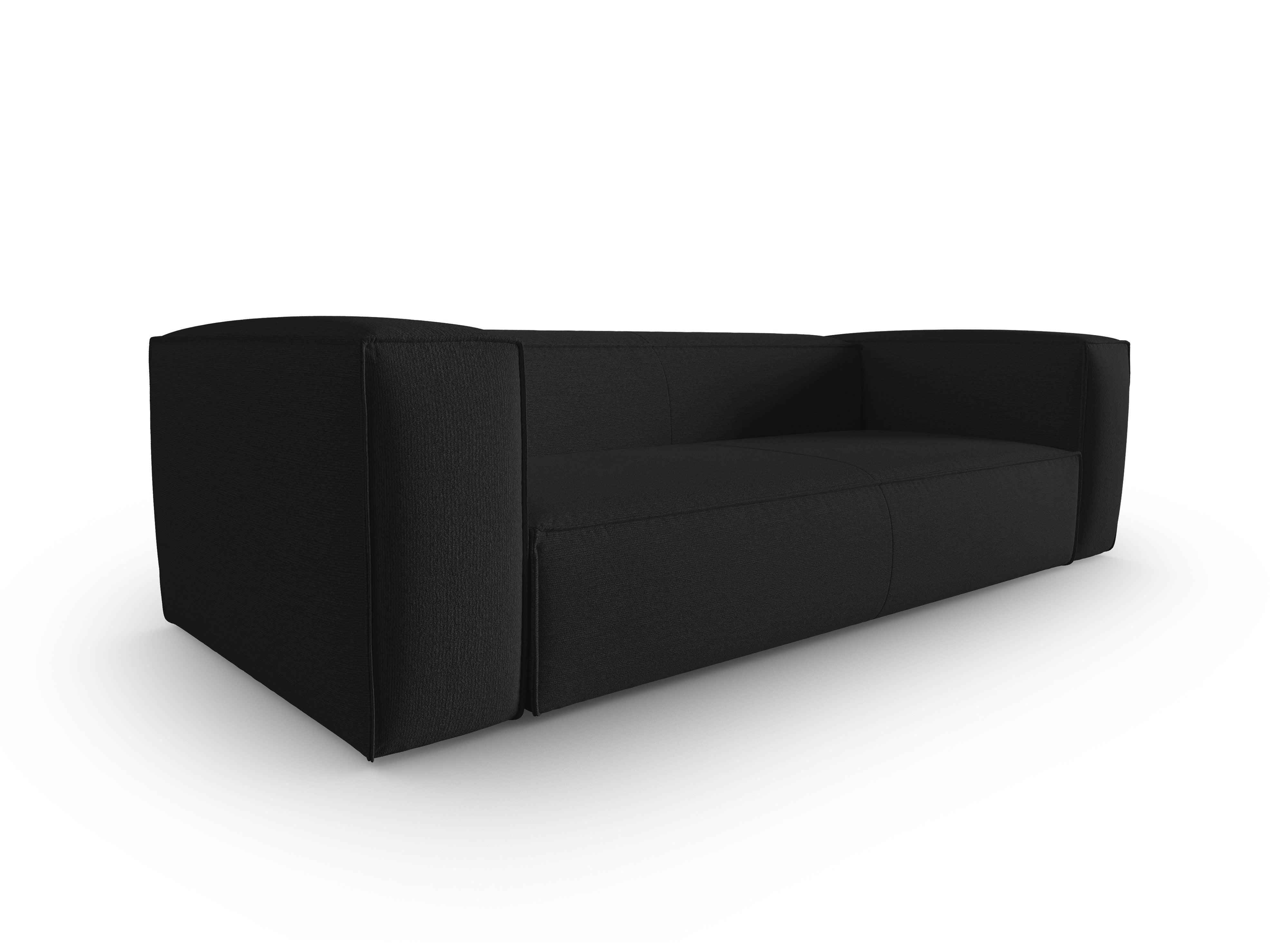 4-Sitzer Sofa MACKAY anthrazit Bouclé