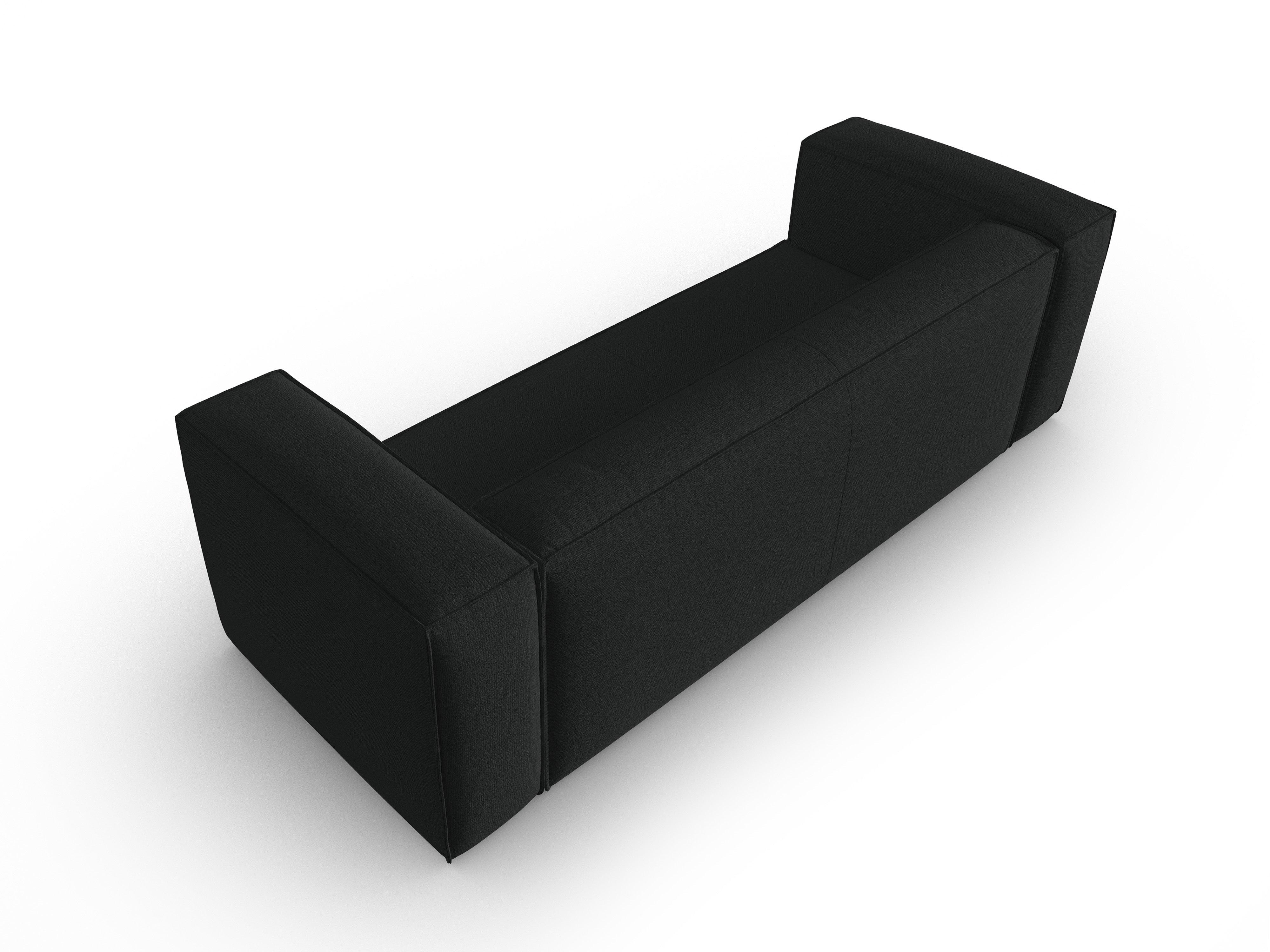 4-Sitzer Sofa MACKAY anthrazit Bouclé