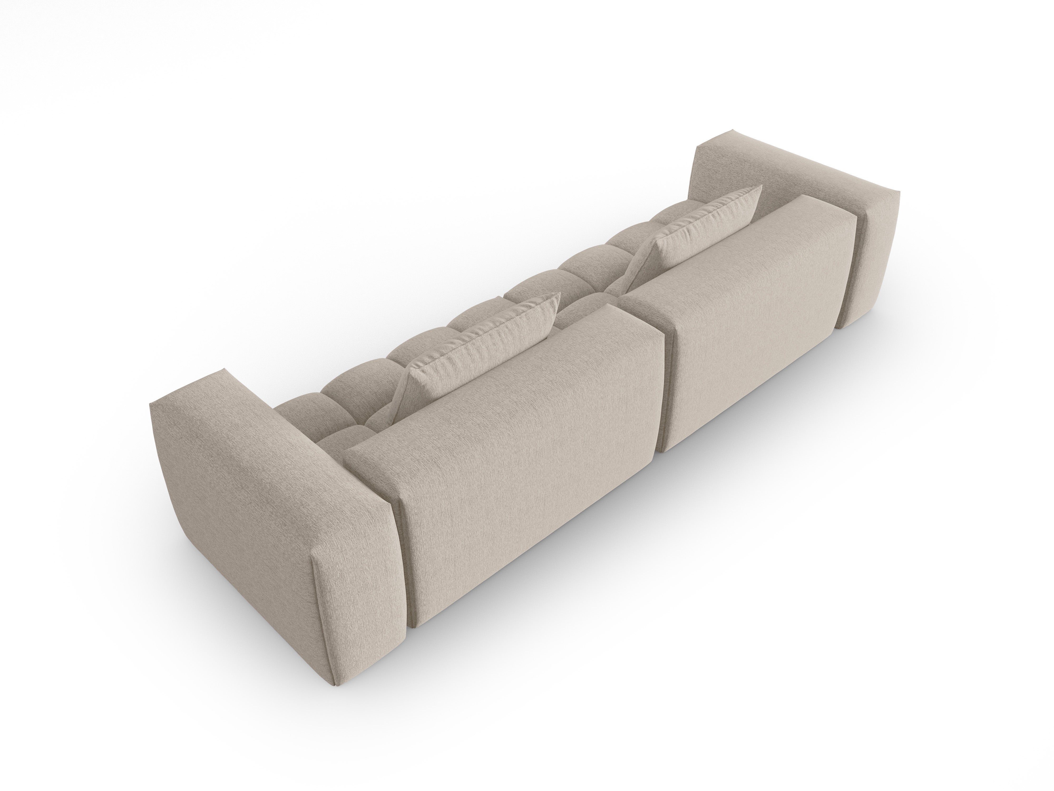 Sofa für 5 Personen VERONA sandfarben