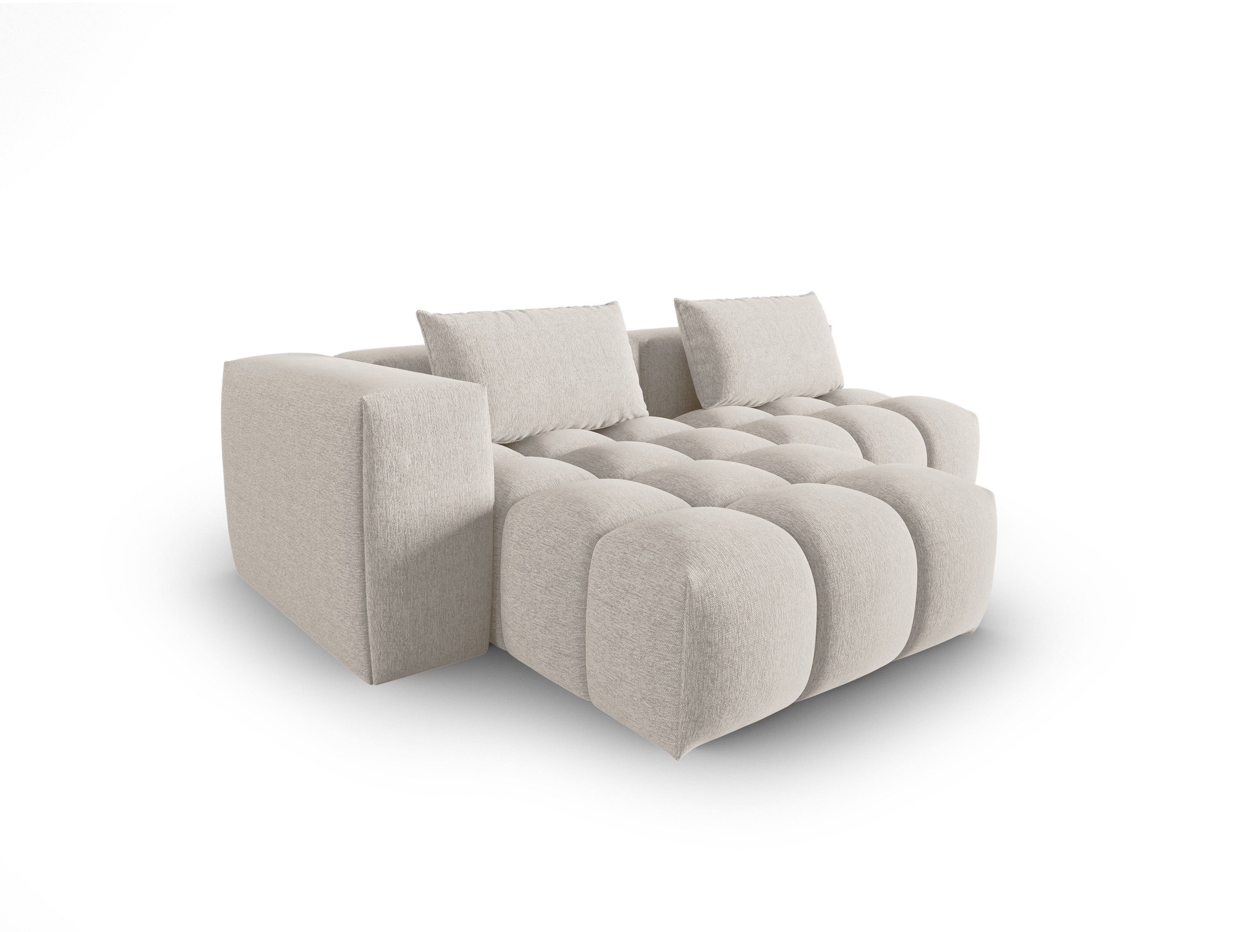 3-sitziges offenes linksseitiges Ecksofa VERONA beige