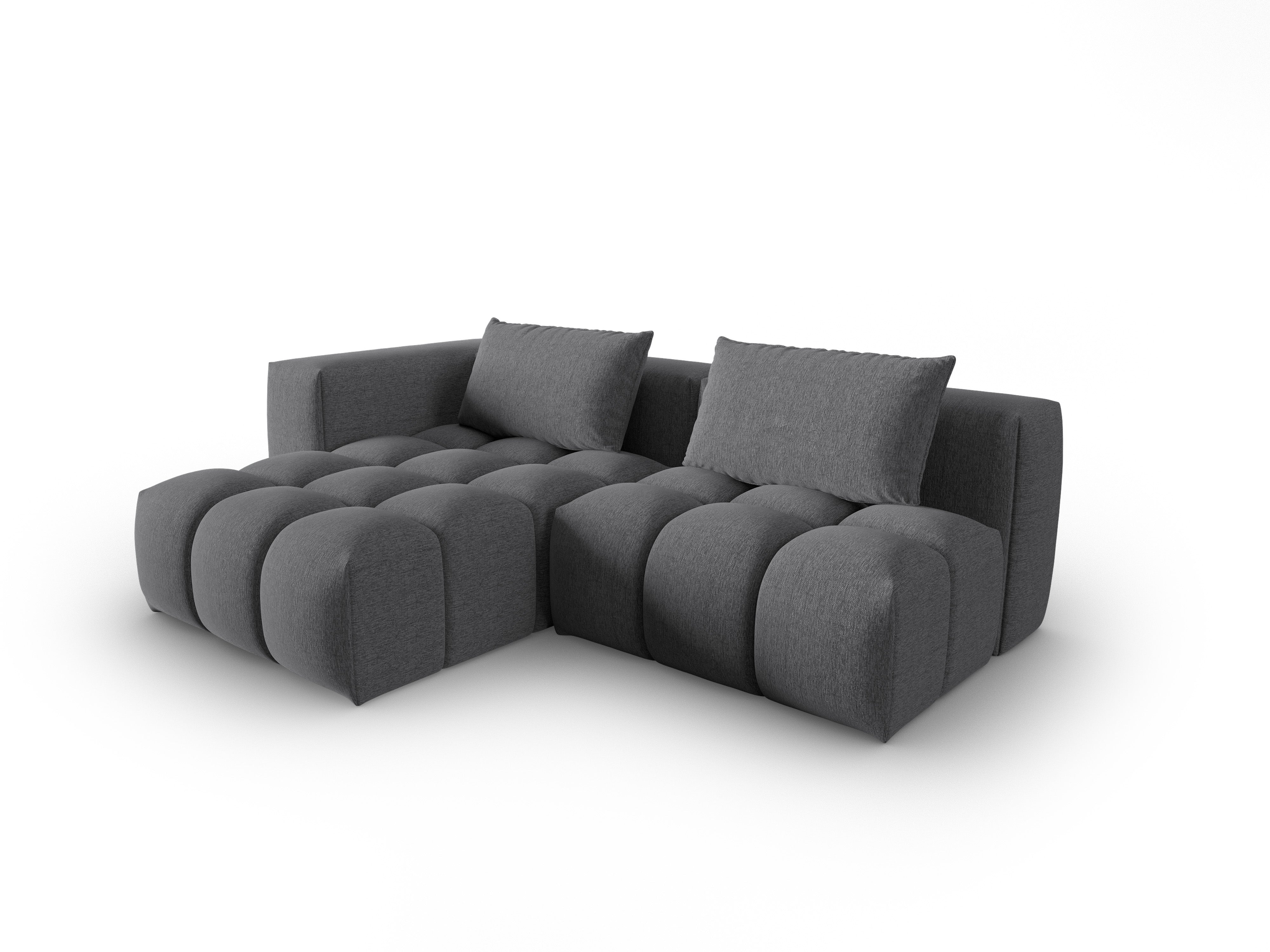 Ecksofa 3-Sitzer linksseitig offen VERONA grau
