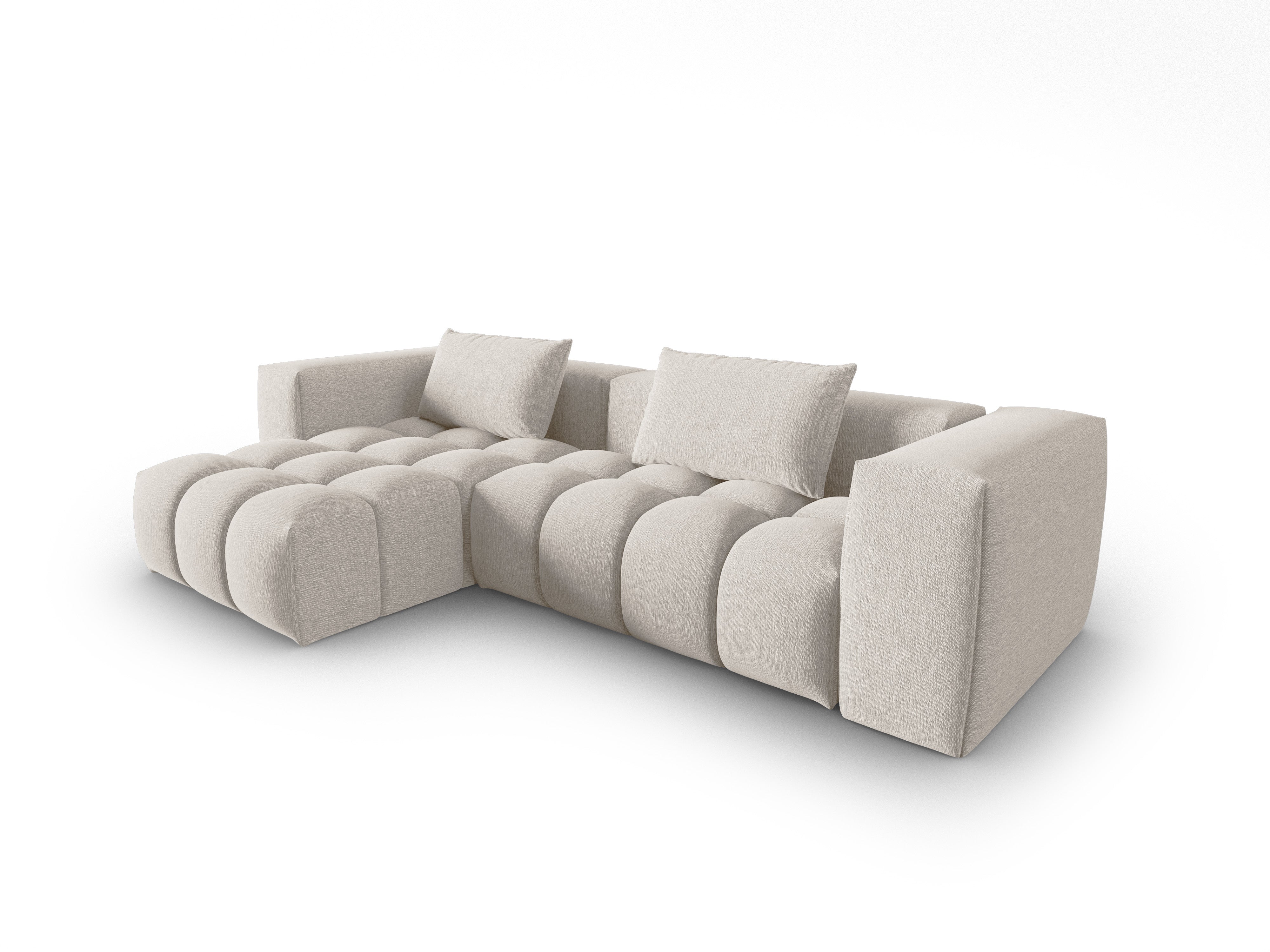 Ecksofa 3-sitzig links VERONA beige