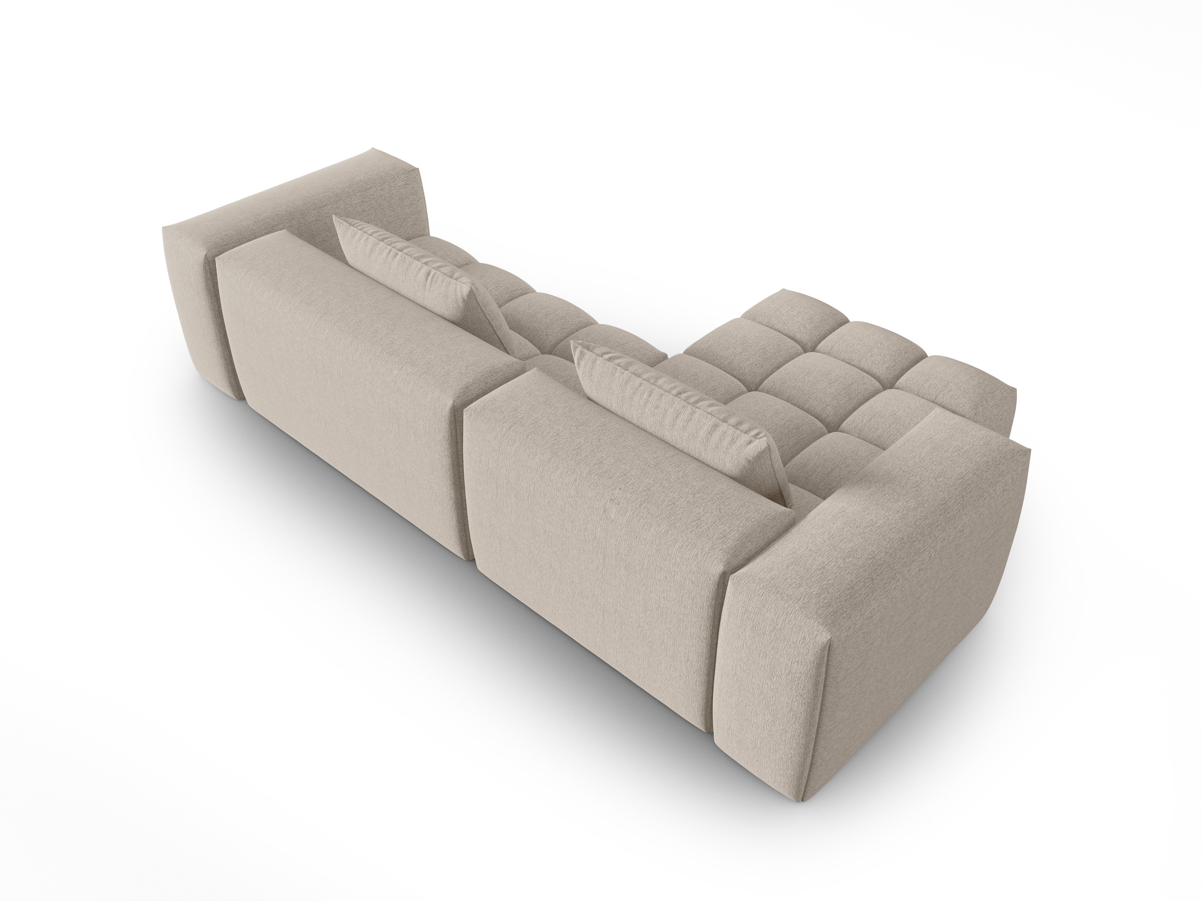 Ecksofa 3-sitzig links VERONA sandfarben