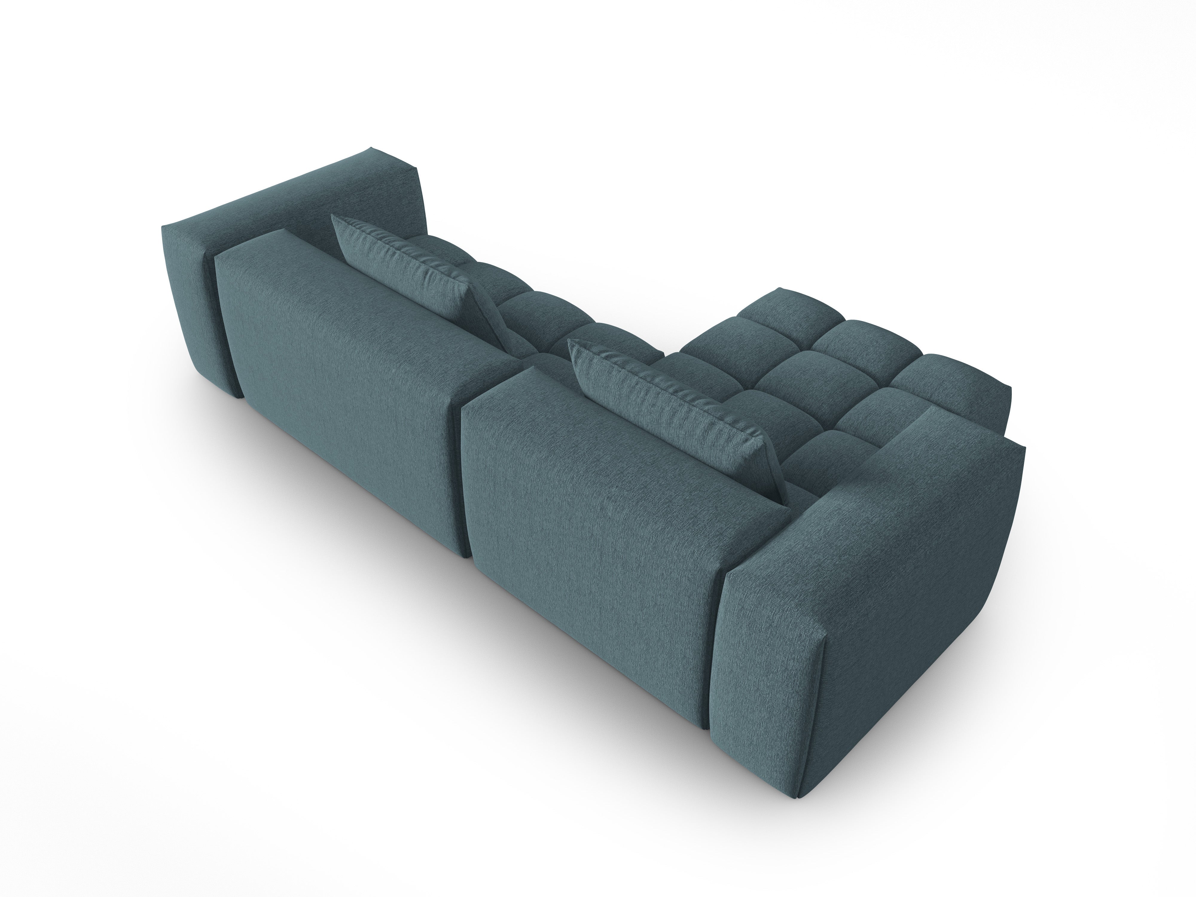 Ecksofa 3-sitzig links VERONA hellblau