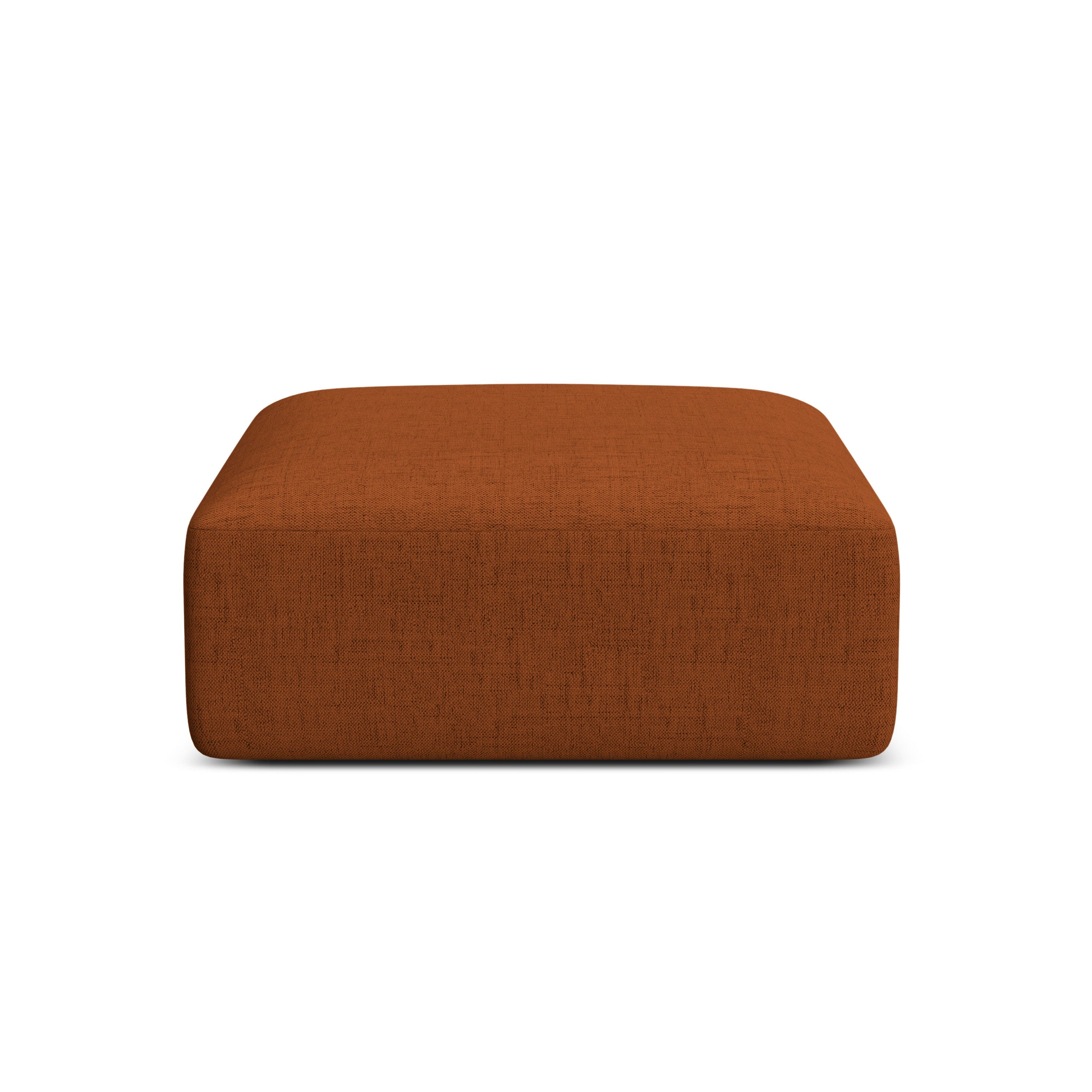Puf CAMPI ziegelrot Chenille