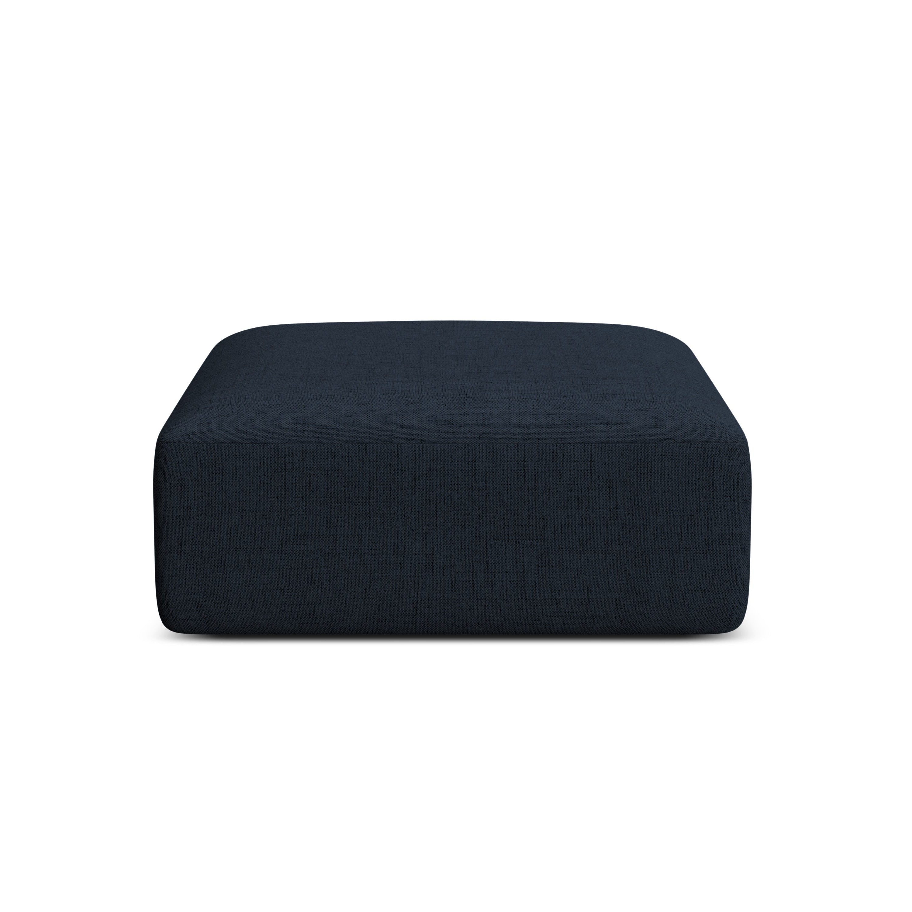 Puf CAMPI blauer Chenille
