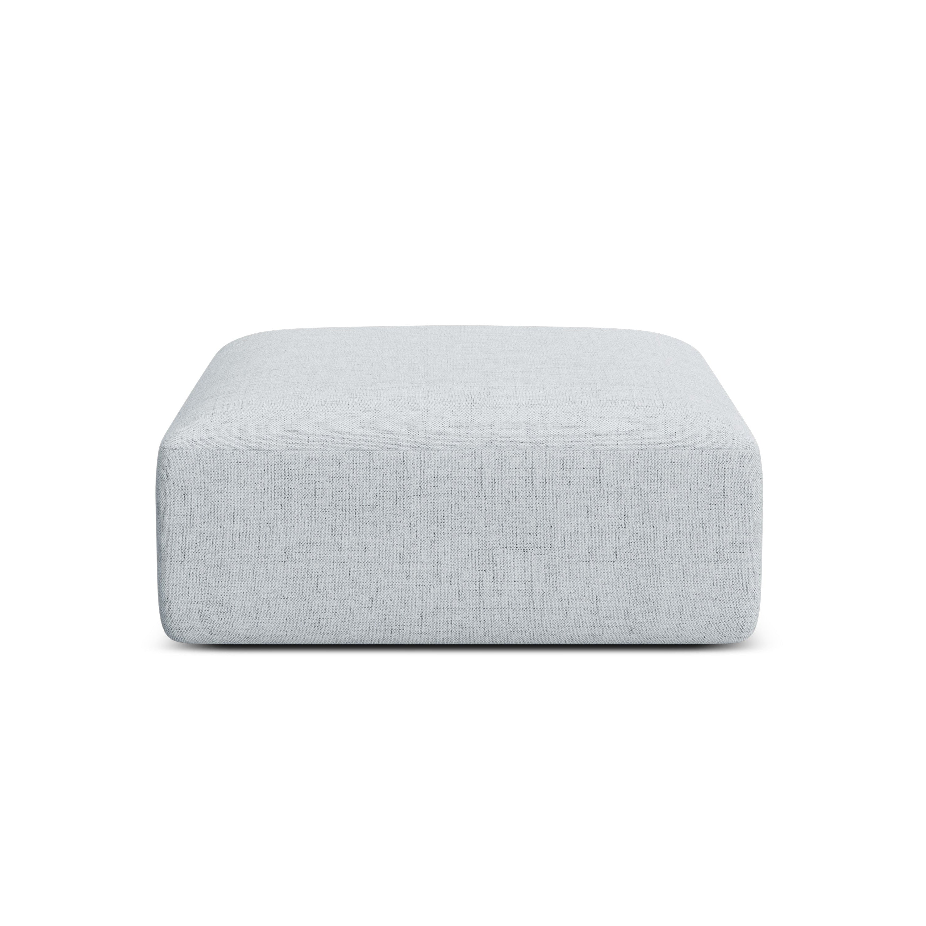 Puf CAMPI hellgrau Chenille