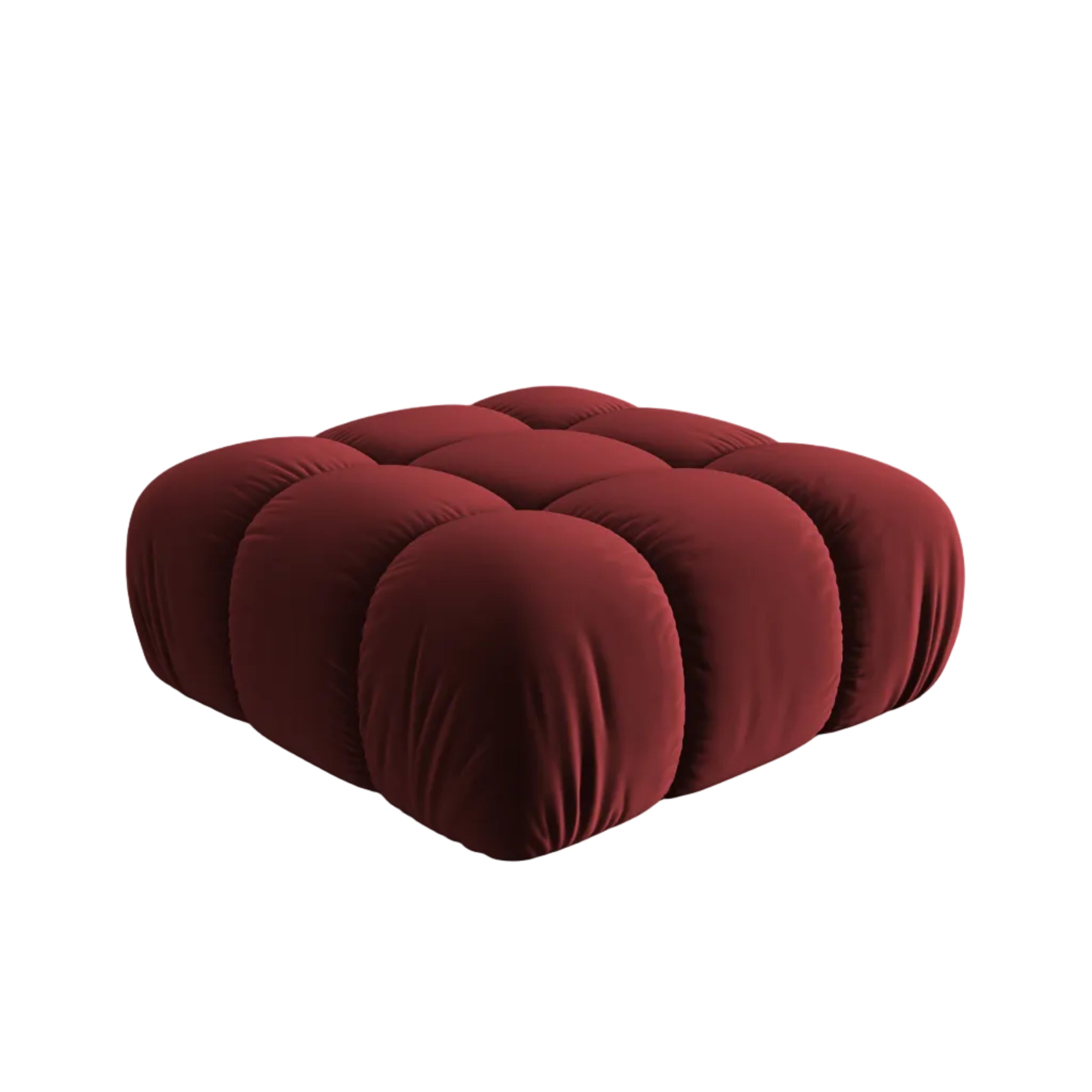 Samtpouf CORTINA weinrot