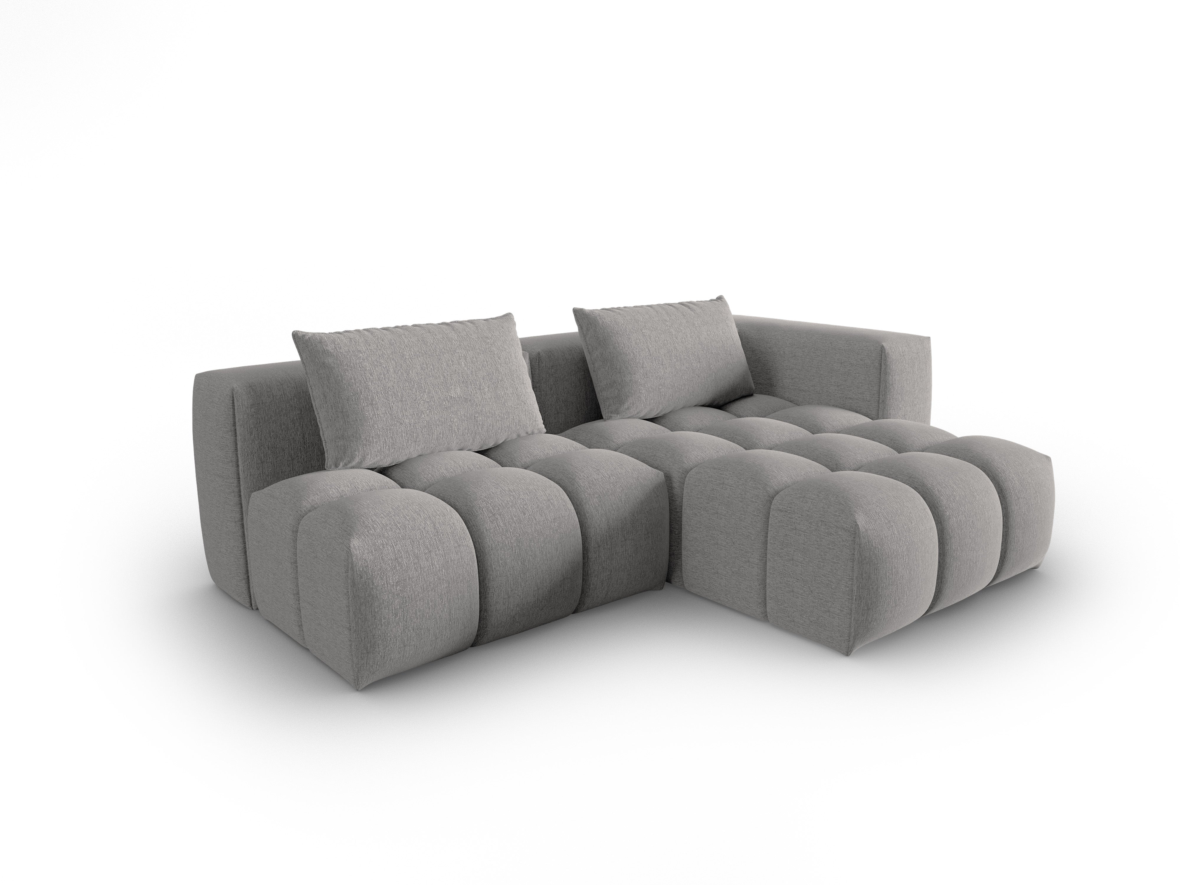 3-sitziges offenes Ecksofa VERONA in warmem Grau