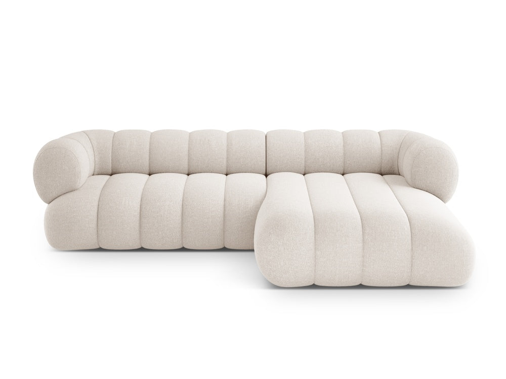 Fünfsitzer Ecksofa rechts KOGE cremefarben