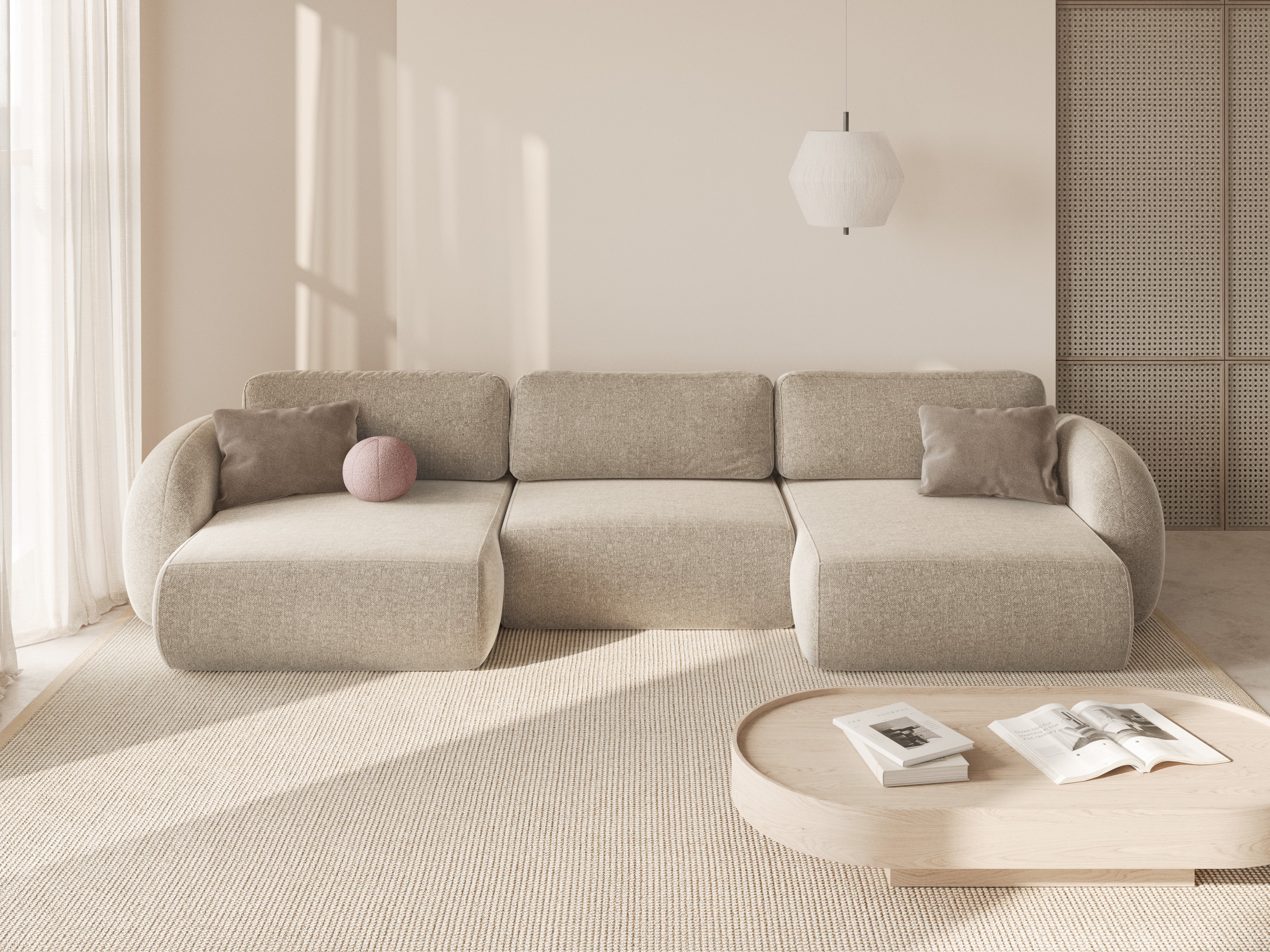 Sofa Tonale in hellem Beige – Cosmopolitan Design – Eye on Design