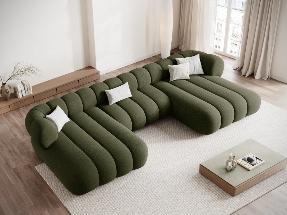 Sofa Panoramica für 6 Personen KOGE olivgrün