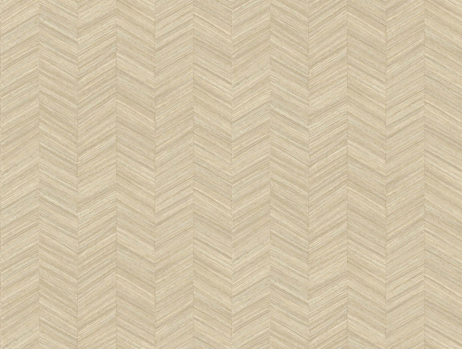 Herringbone Pattern Wallpaper OCOTEA - COQUILLE Beige
