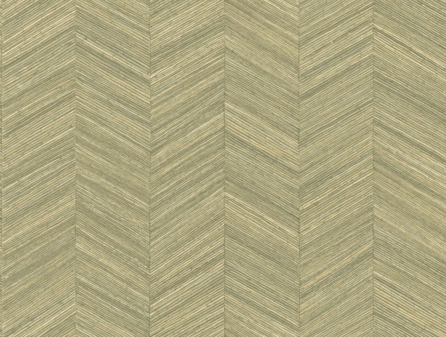 Herringbone Pattern Wallpaper OCOTEA - AMANDE Almond