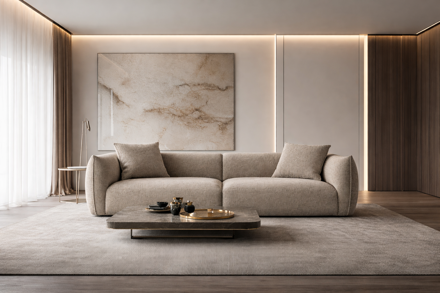 Modulares Sofa CASANDRA personalisierbar