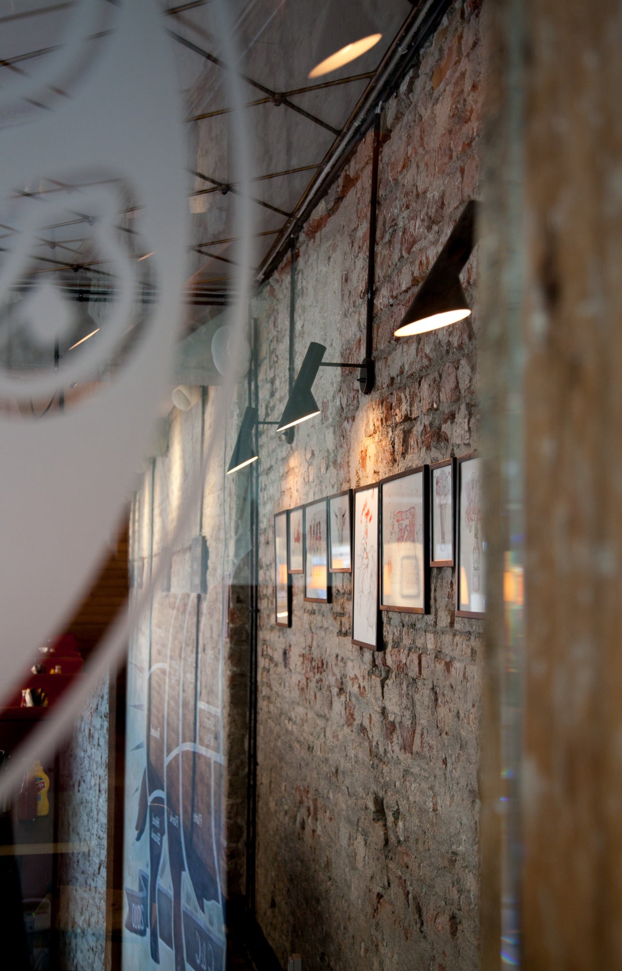 Lampa ścienna AJ petrol