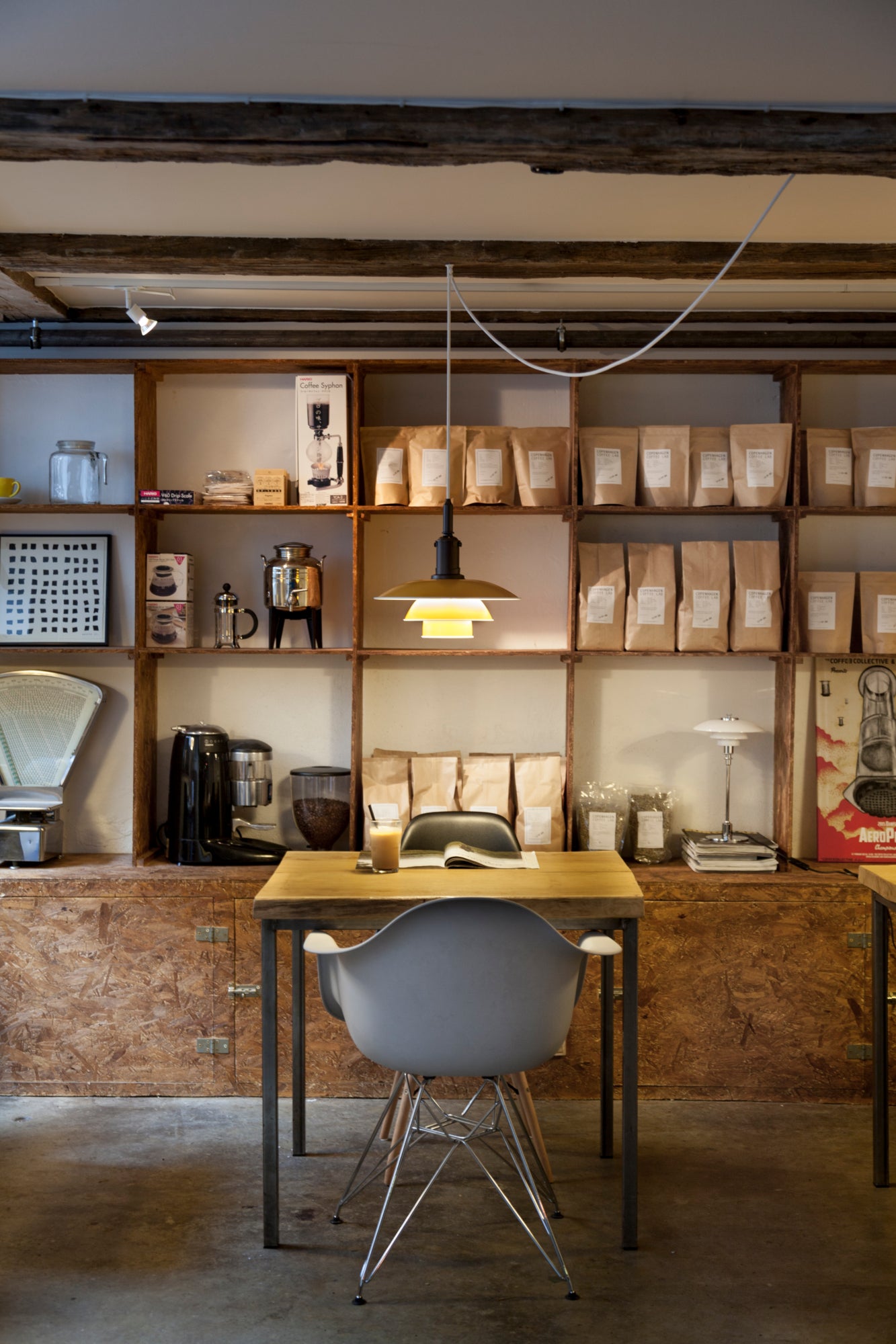 PH 3½-3 Yellow Pendant Lamp