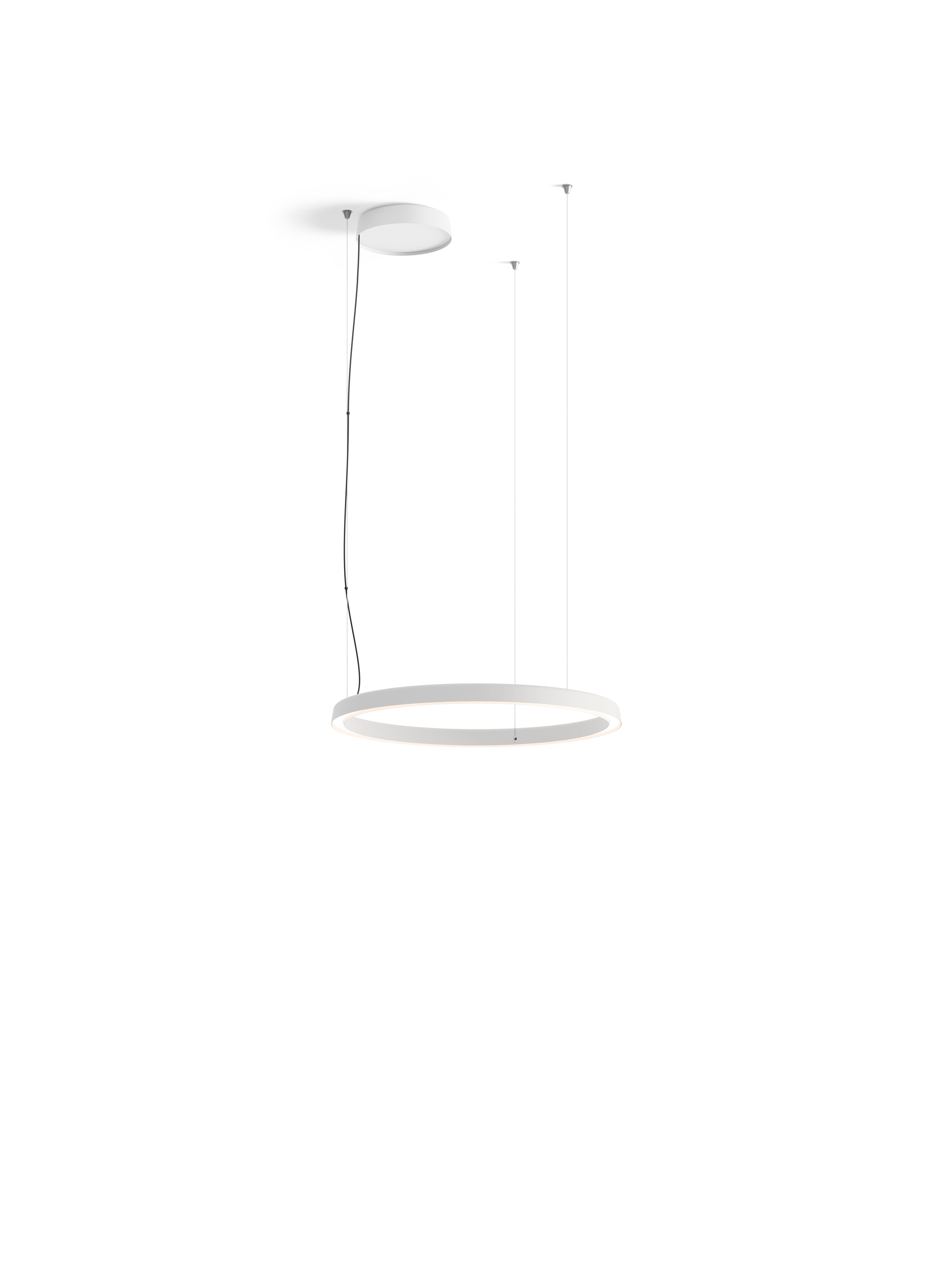 Circle metal hanging lamp