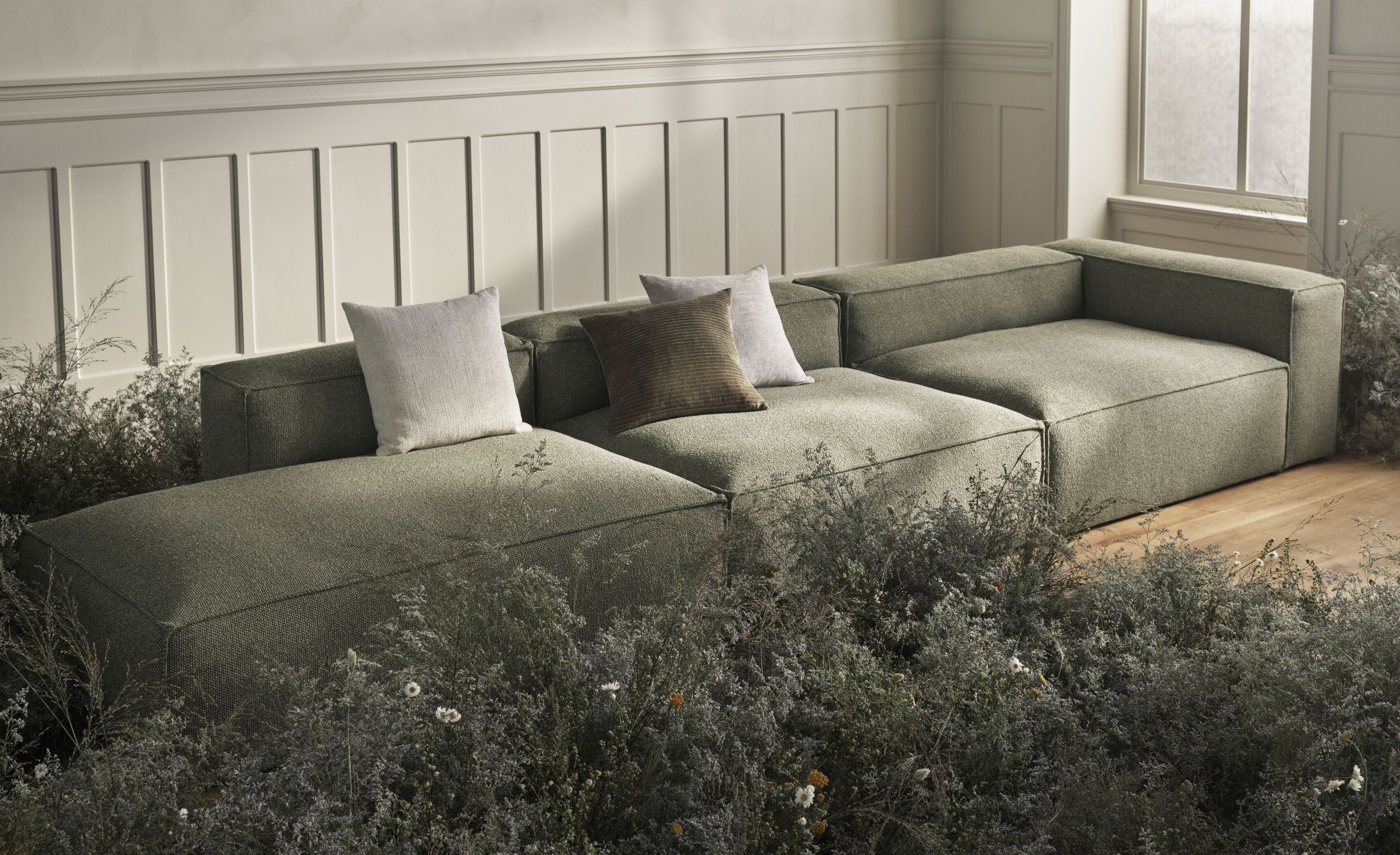 Modular sofa COSIMA - Central upholstered module